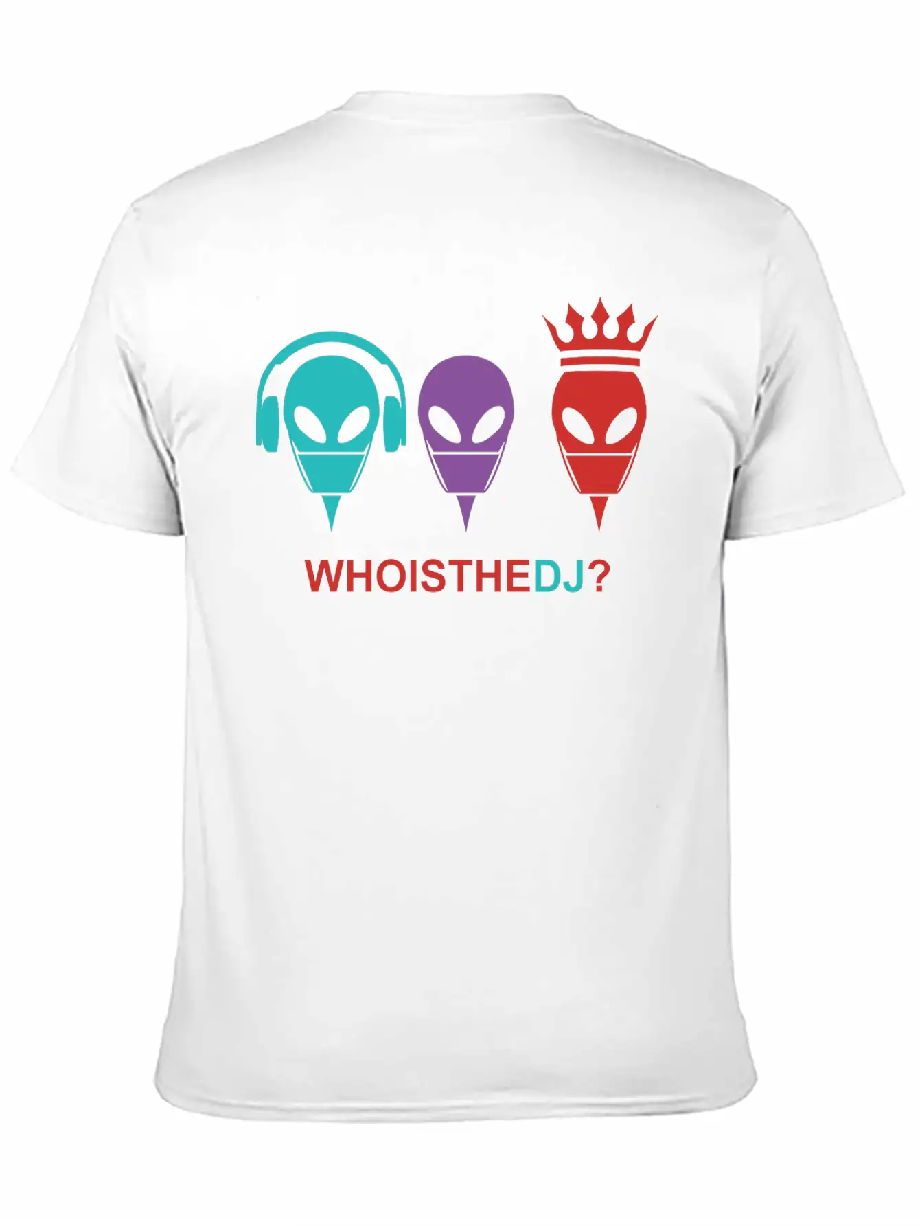 Who Is The DJ Modern Fit Casual T-Shirt ��� Clean And Versatile Design