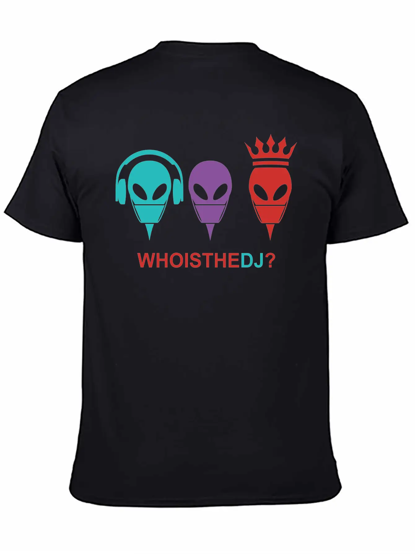 Who Is The DJ Modern Fit Casual T-Shirt ��� Clean And Versatile Design