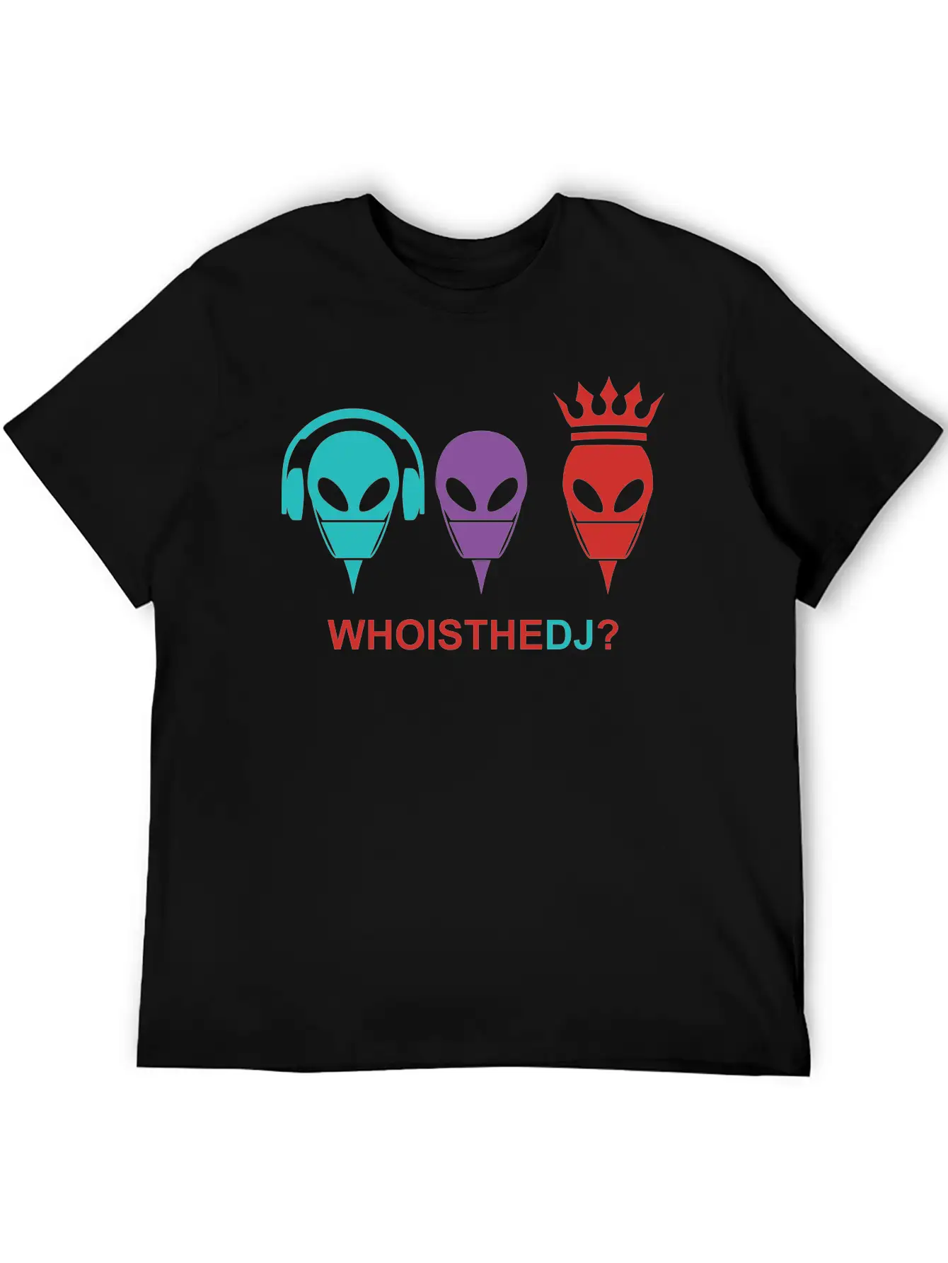 Who Is The DJ Modern Fit Casual T-Shirt ��� Clean And Versatile Design