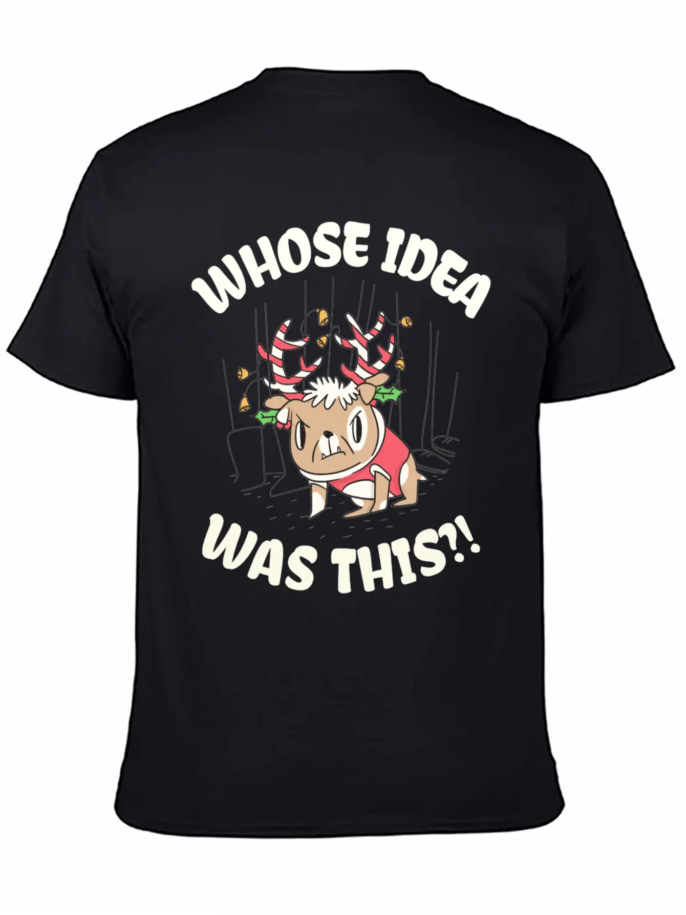 Whose Idea Was This Lightweight Cotton T-Shirt – Daily Comfort Graphic Shirt