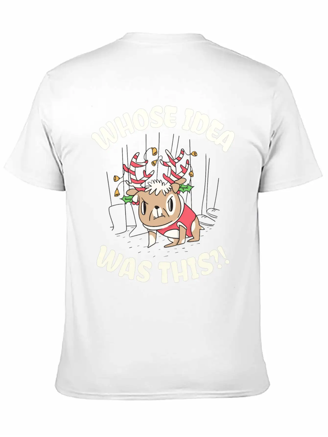 Whose Idea Was This Lightweight Cotton T-Shirt – Daily Comfort Graphic Shirt