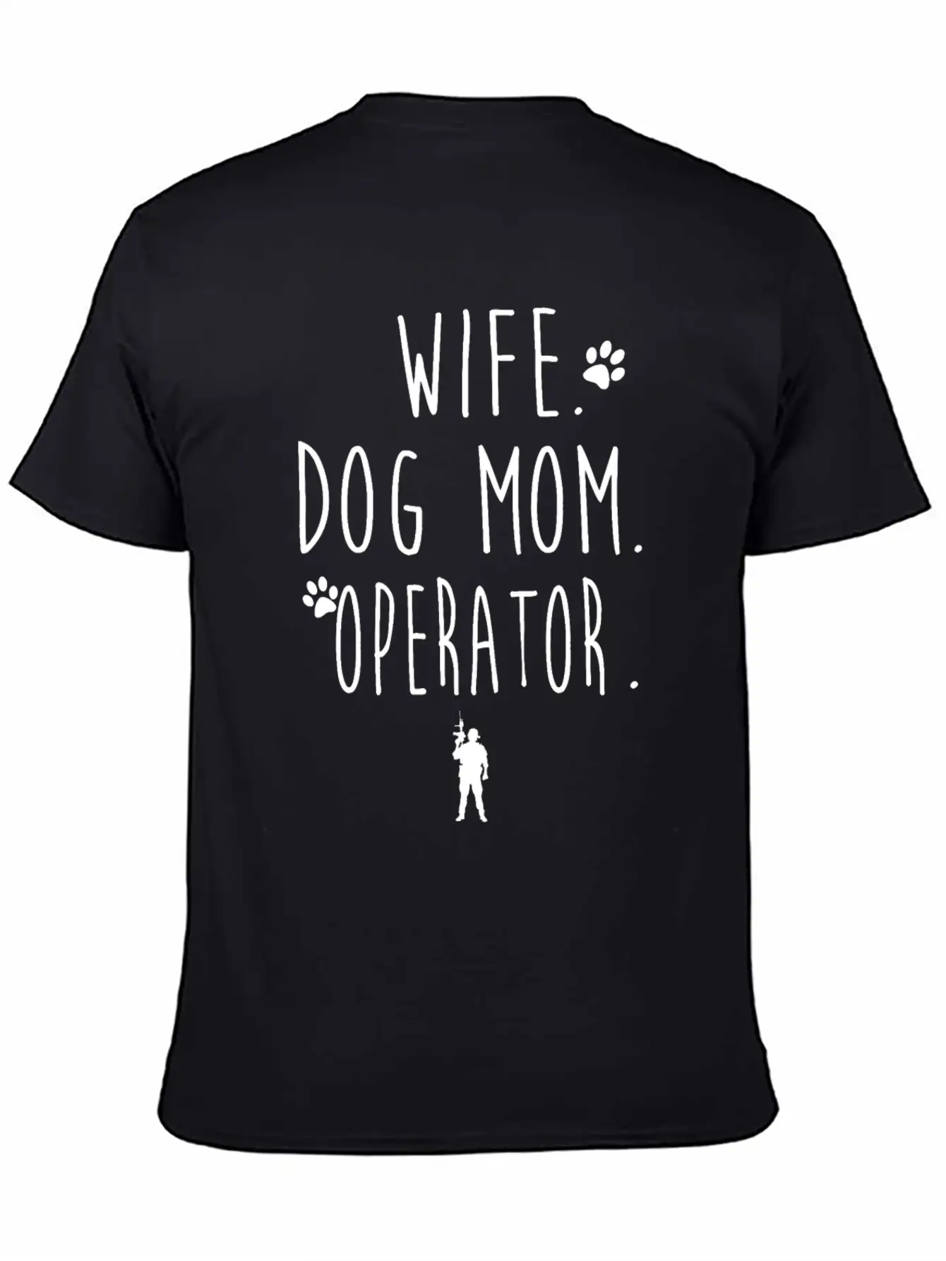 WIFE. DOG MOM. OPERATOR. Soft Cotton Short Sleeve Tee – Unisex Wardrobe Staple