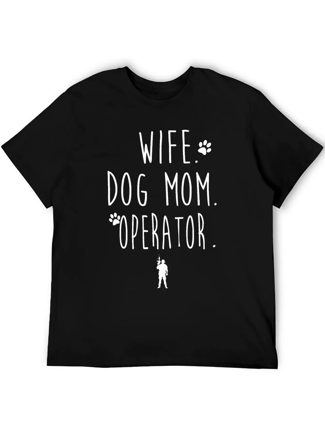 WIFE. DOG MOM. OPERATOR. Soft Cotton Short Sleeve Tee – Unisex Wardrobe Staple