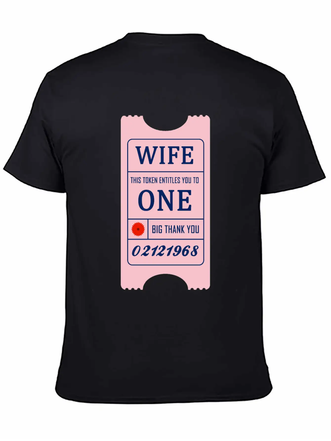 Wife Token Comfortable Minimalist Graphic Tee – Summer Style Essential