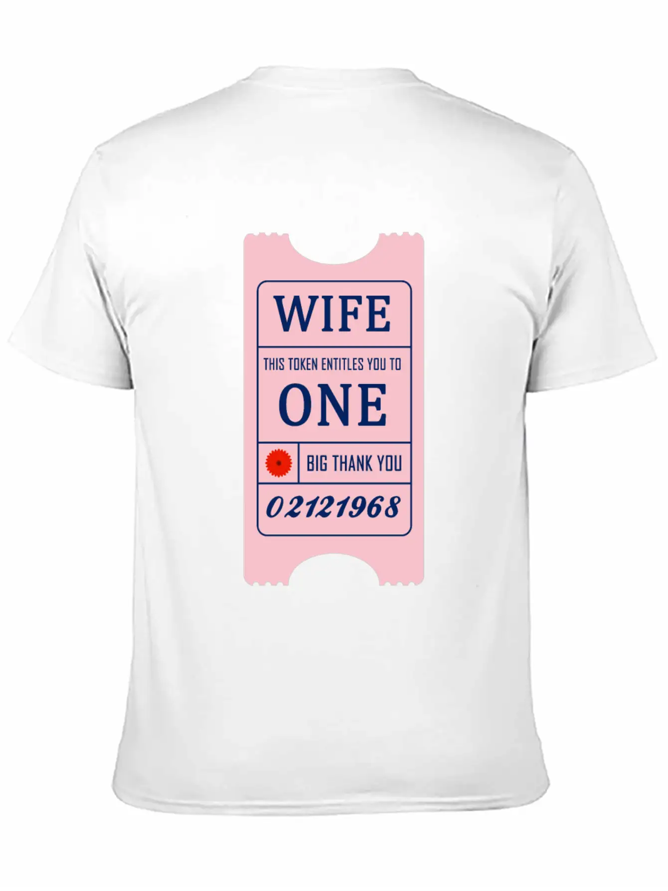 Wife Token Comfortable Minimalist Graphic Tee – Summer Style Essential