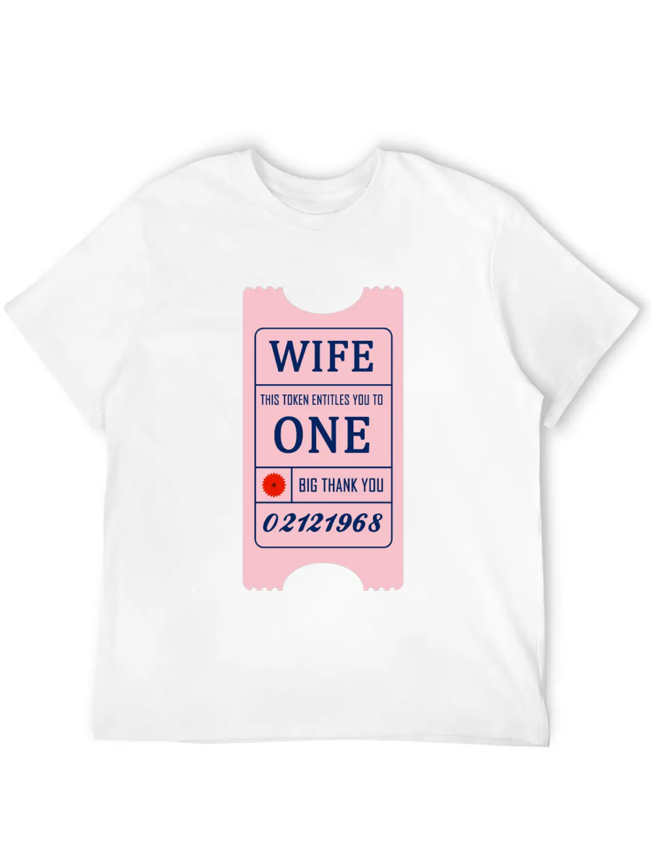 Wife Token Comfortable Minimalist Graphic Tee – Summer Style Essential