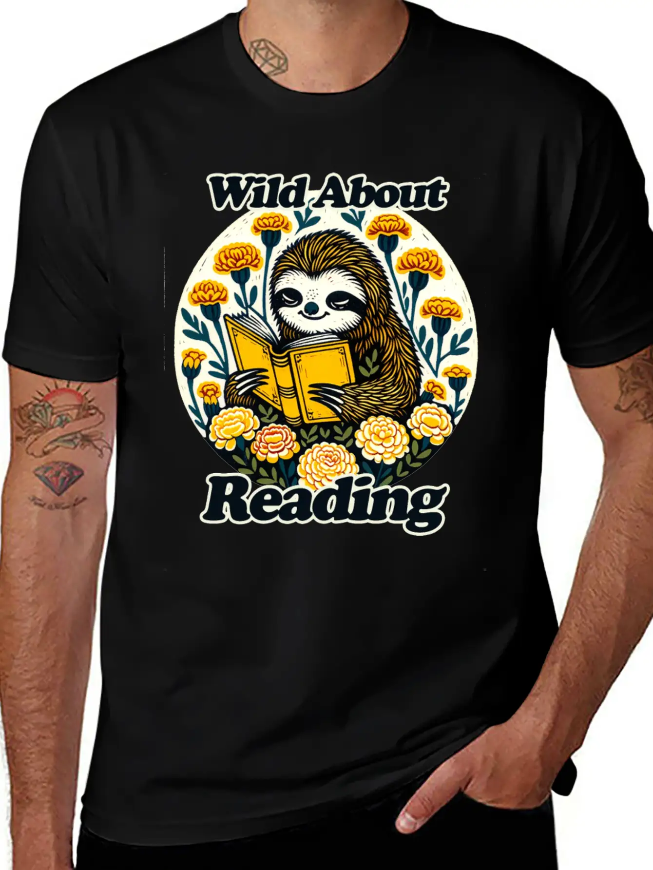 Wild Aobut Reading Classic Fit Graphic Tee For Daily Comfort – Unisex Cotton Shirt