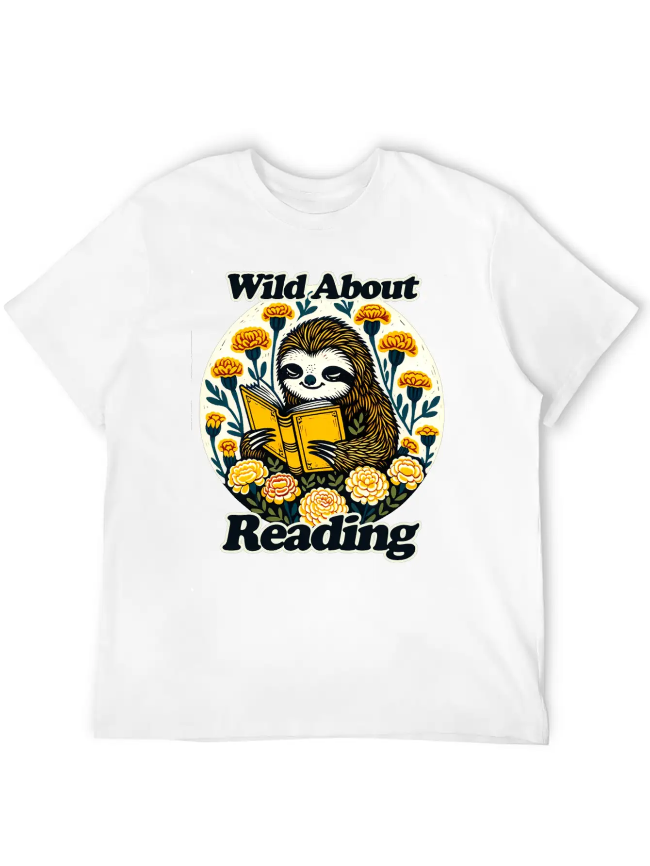 Wild Aobut Reading Classic Fit Graphic Tee For Daily Comfort – Unisex Cotton Shirt