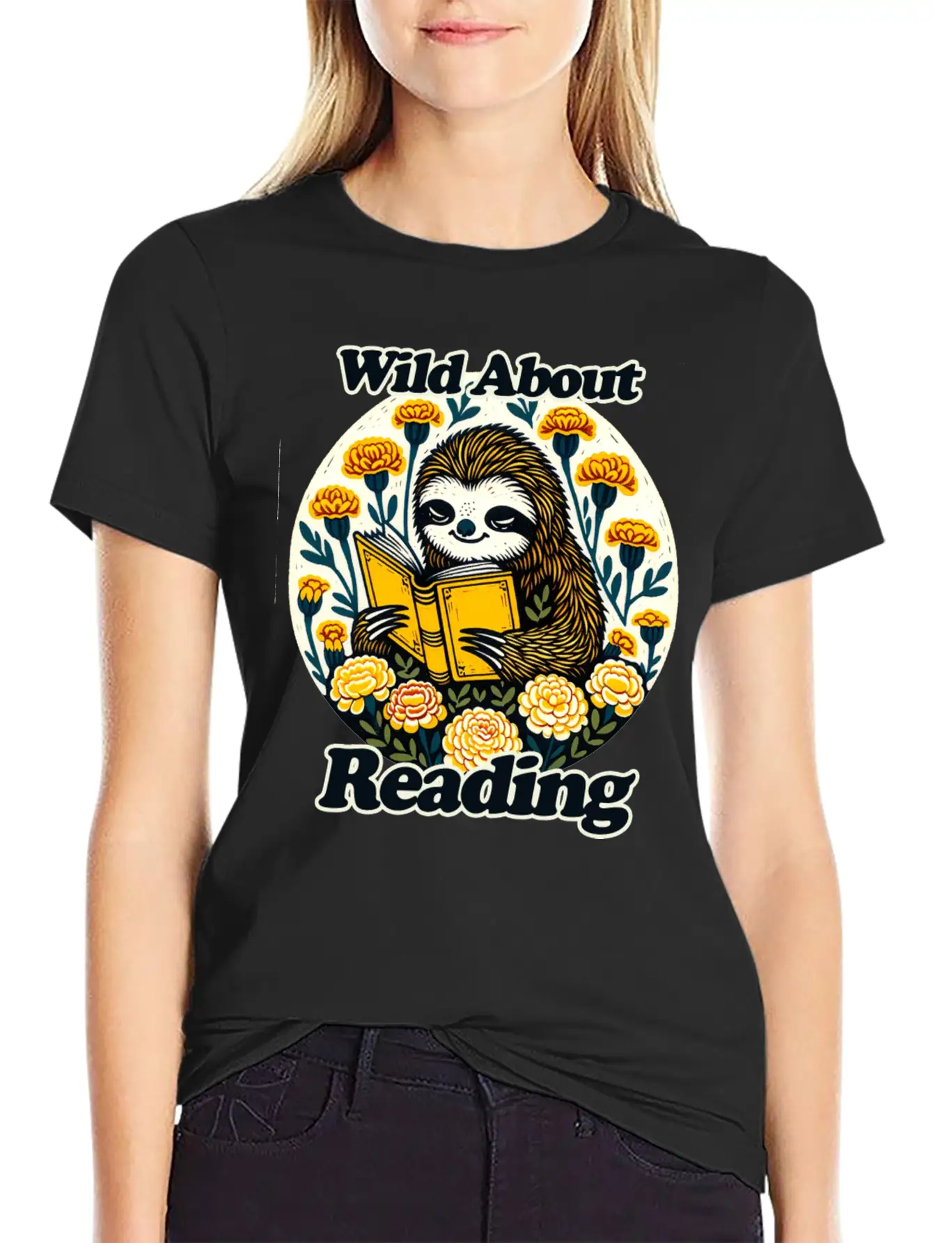Wild Aobut Reading Classic Fit Graphic Tee For Daily Comfort – Unisex Cotton Shirt