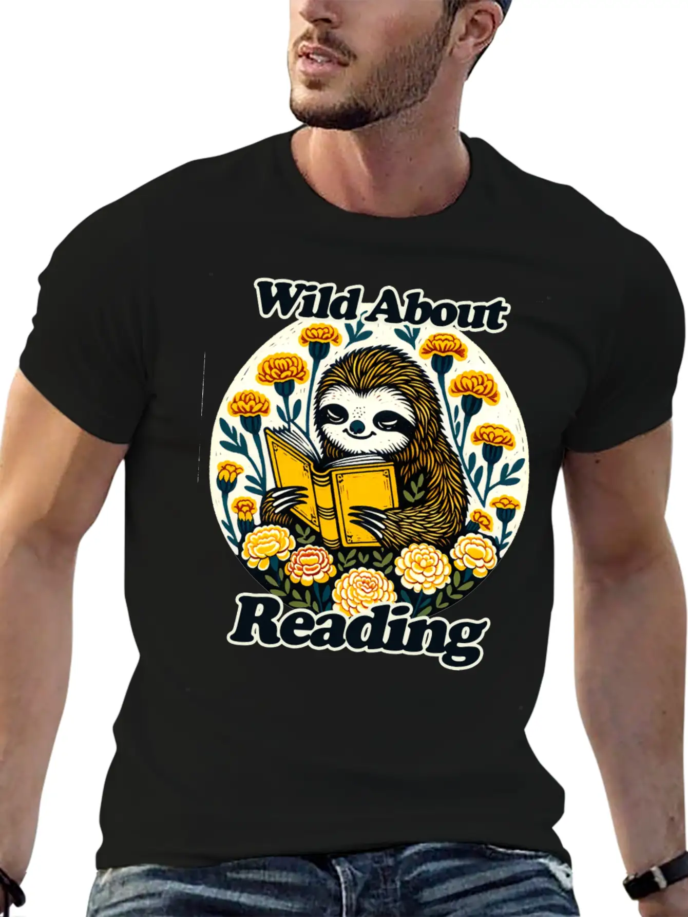 Wild Aobut Reading Classic Fit Graphic Tee For Daily Comfort – Unisex Cotton Shirt