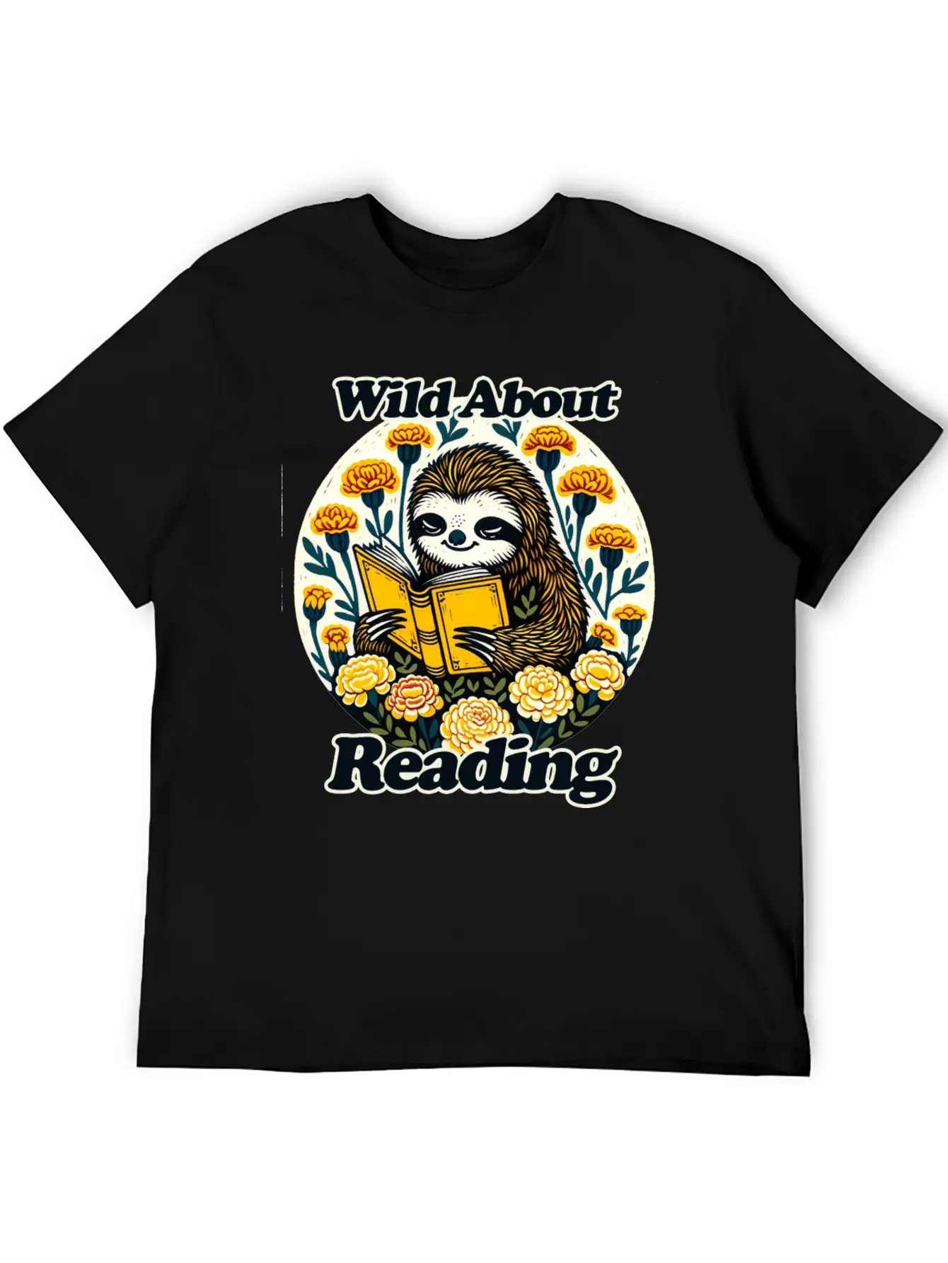 Wild Aobut Reading Classic Fit Graphic Tee For Daily Comfort – Unisex Cotton Shirt