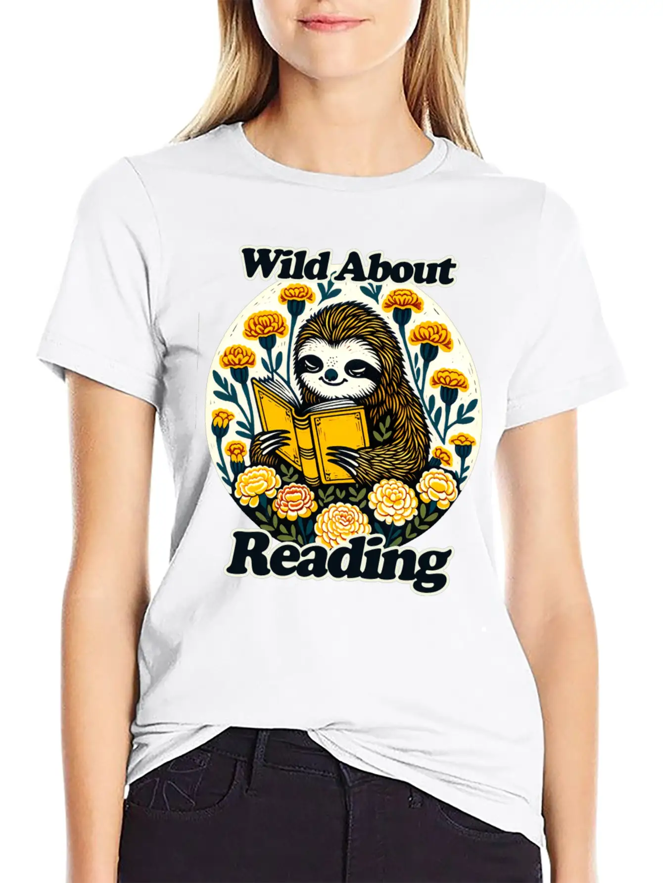 Wild Aobut Reading Classic Fit Graphic Tee For Daily Comfort – Unisex Cotton Shirt