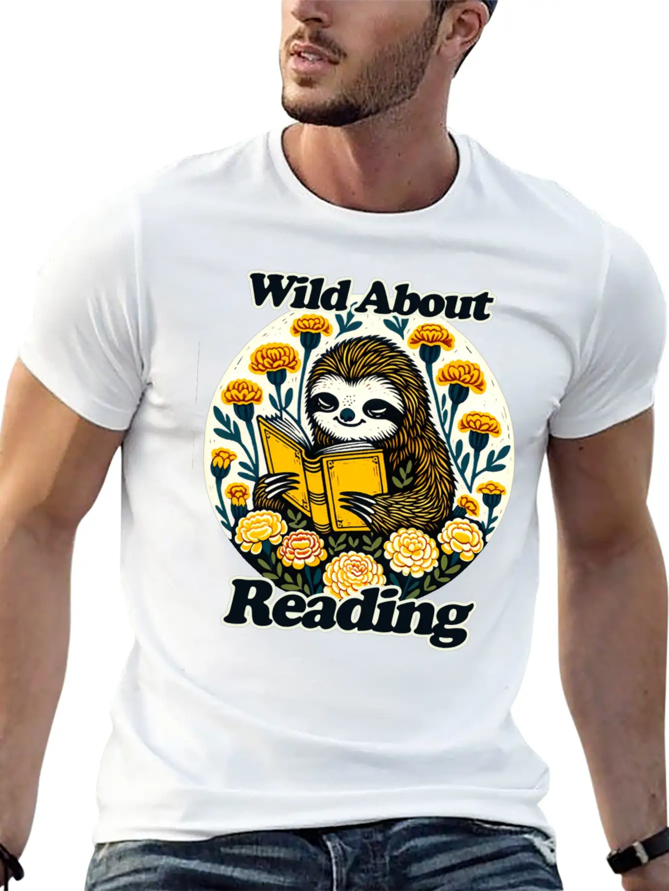 Wild Aobut Reading Classic Fit Graphic Tee For Daily Comfort – Unisex Cotton Shirt