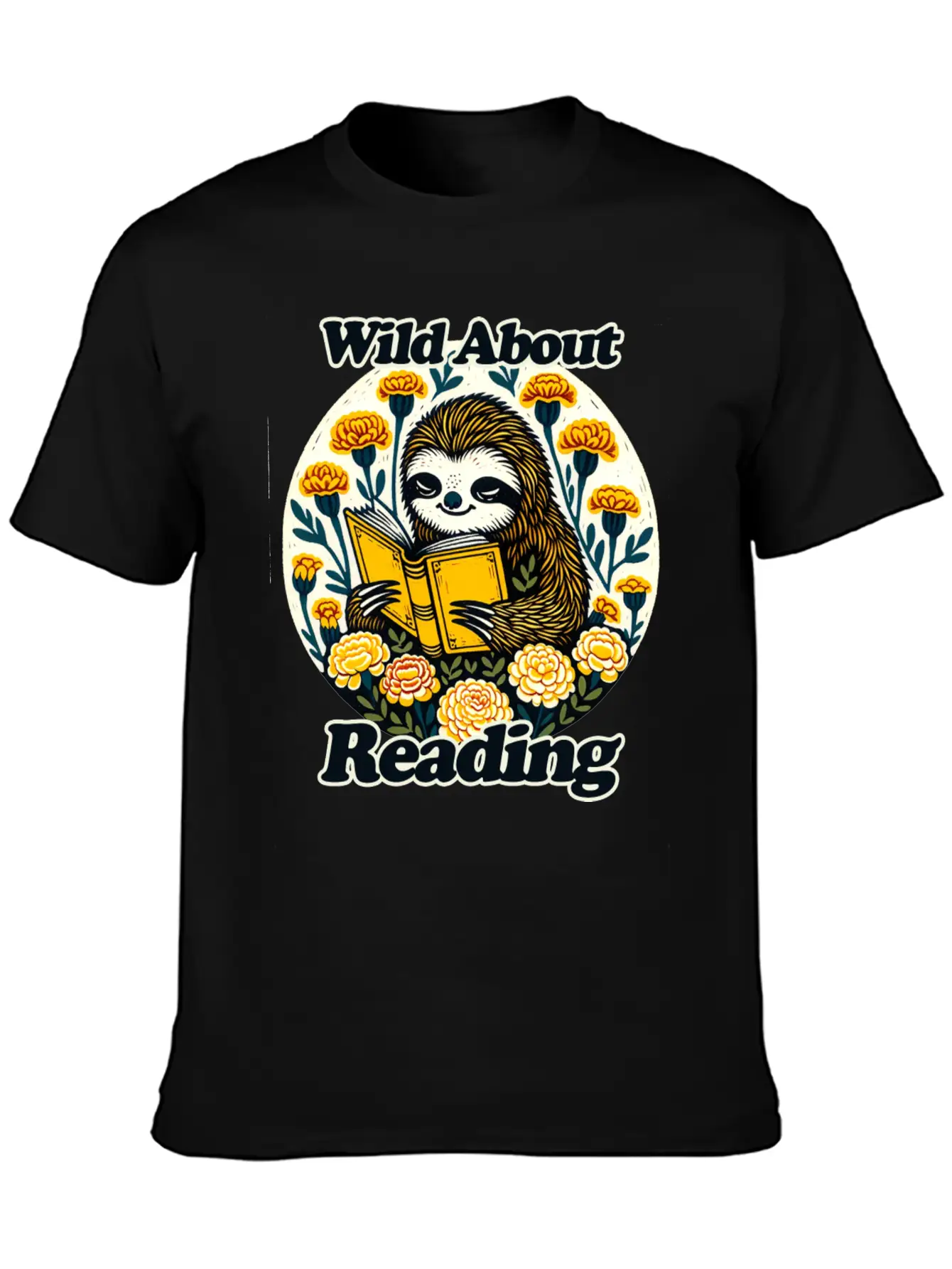 Wild Aobut Reading Classic Fit Graphic Tee For Daily Comfort – Unisex Cotton Shirt