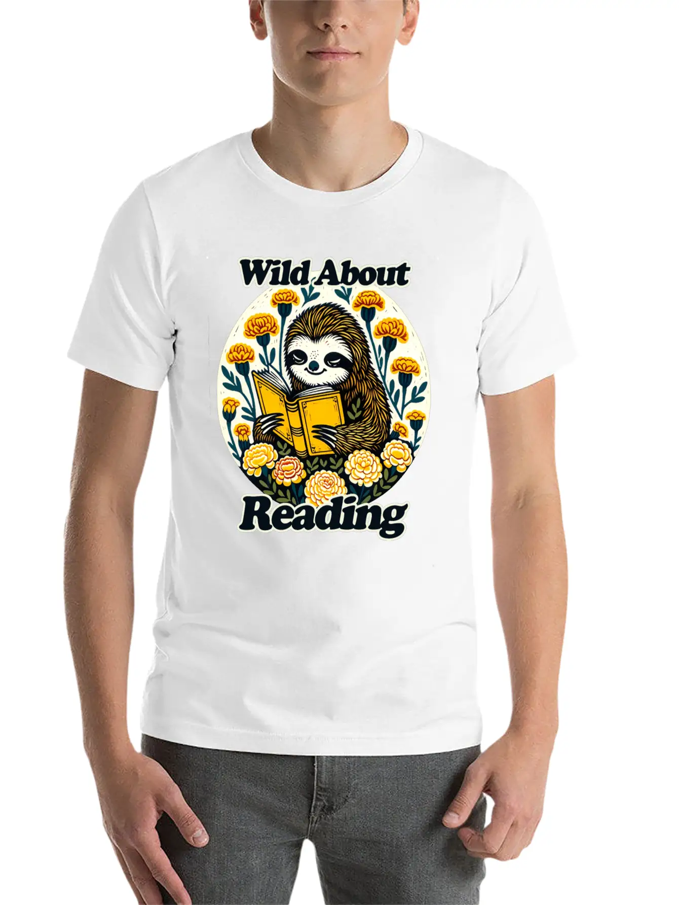 Wild Aobut Reading Classic Fit Graphic Tee For Daily Comfort – Unisex Cotton Shirt