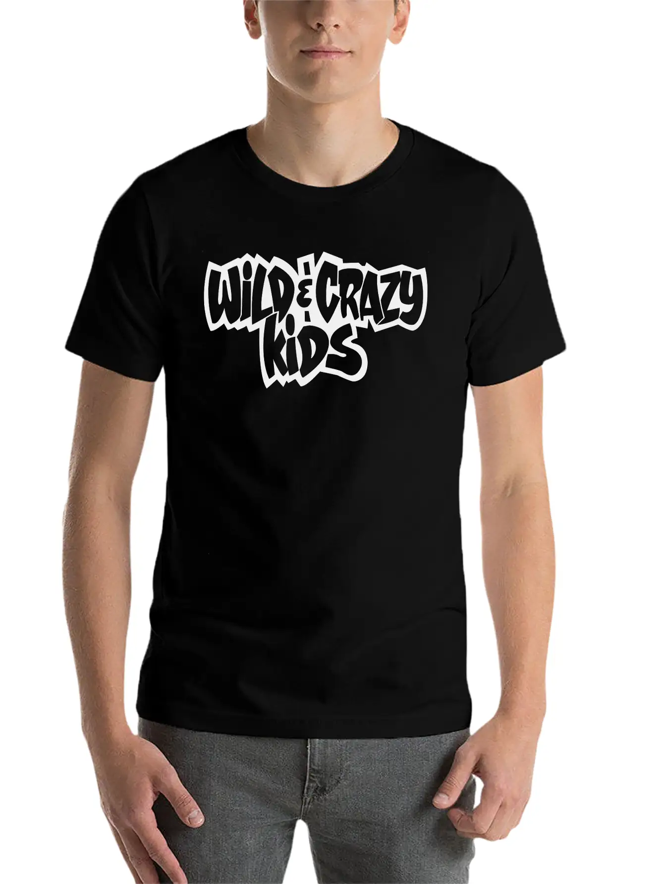 Wild & Crazy Kids Modern Fit Casual T-Shirt ��� Clean And Versatile Design