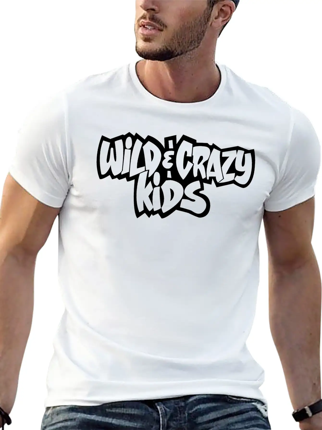Wild & Crazy Kids Modern Fit Casual T-Shirt ��� Clean And Versatile Design