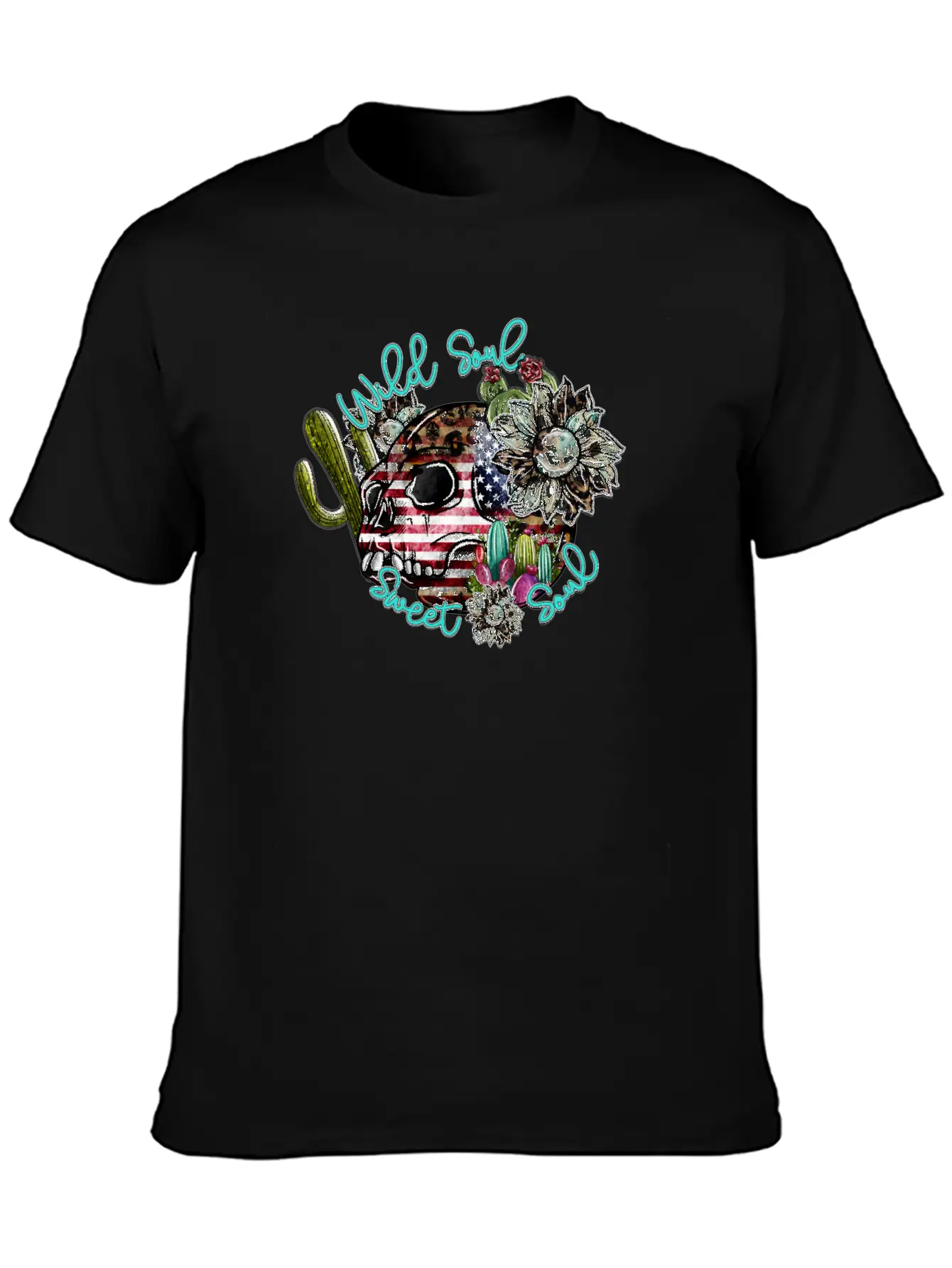 Wild Soul Sweet Soul Basic Graphic T-Shirt – Daily Comfort In Soft Cotton