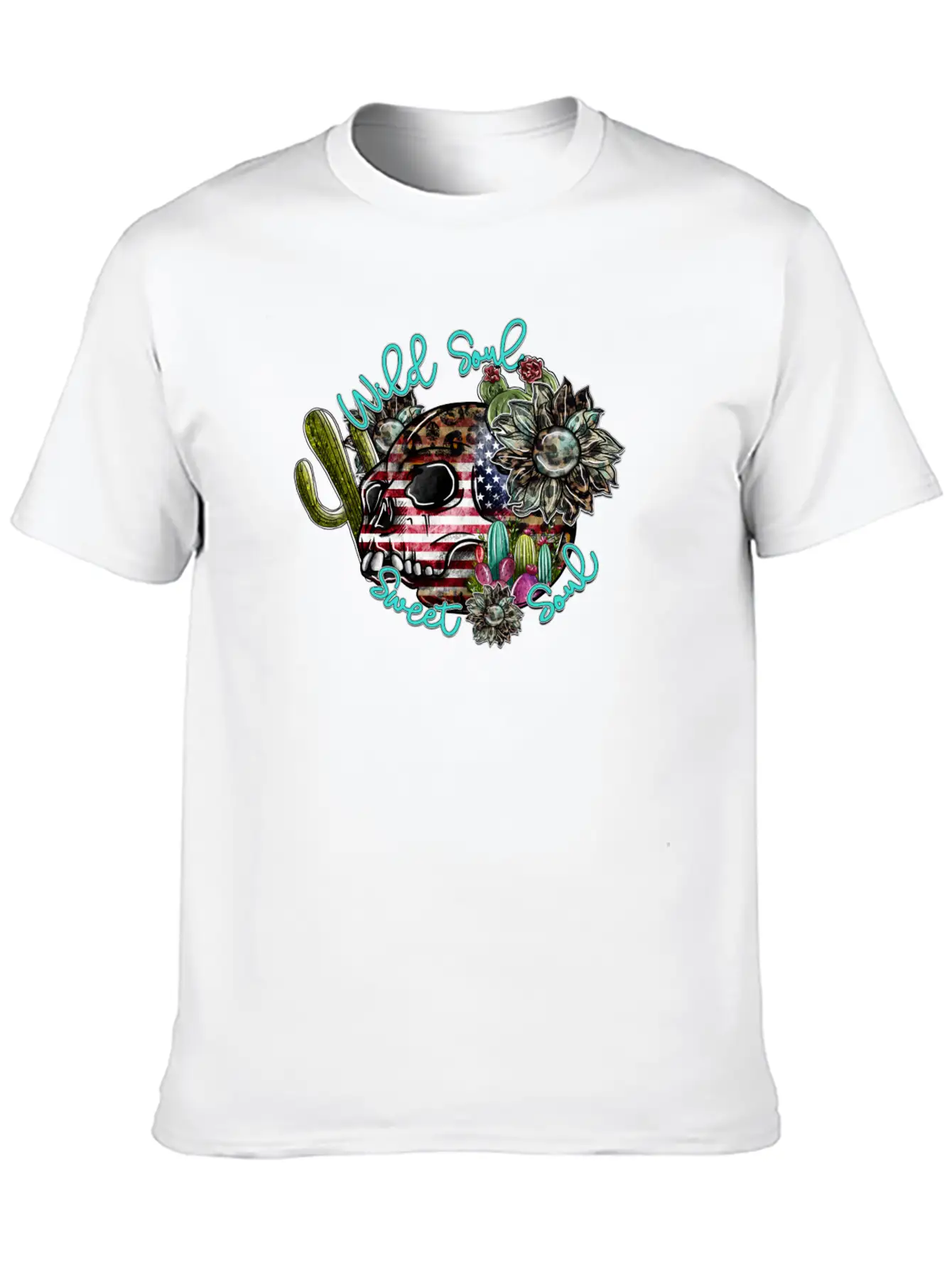 Wild Soul Sweet Soul Basic Graphic T-Shirt – Daily Comfort In Soft Cotton