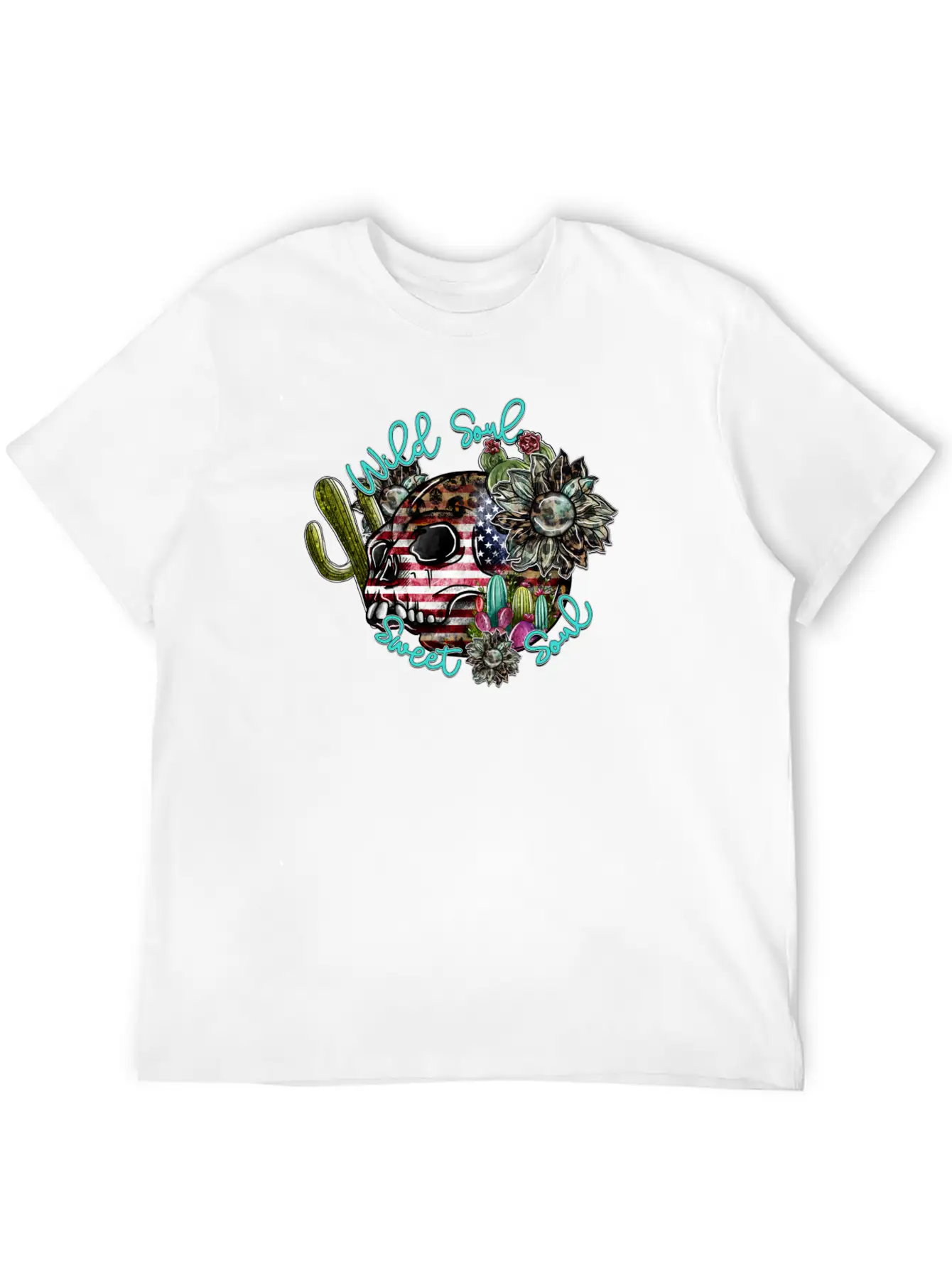 Wild Soul Sweet Soul Basic Graphic T-Shirt – Daily Comfort In Soft Cotton