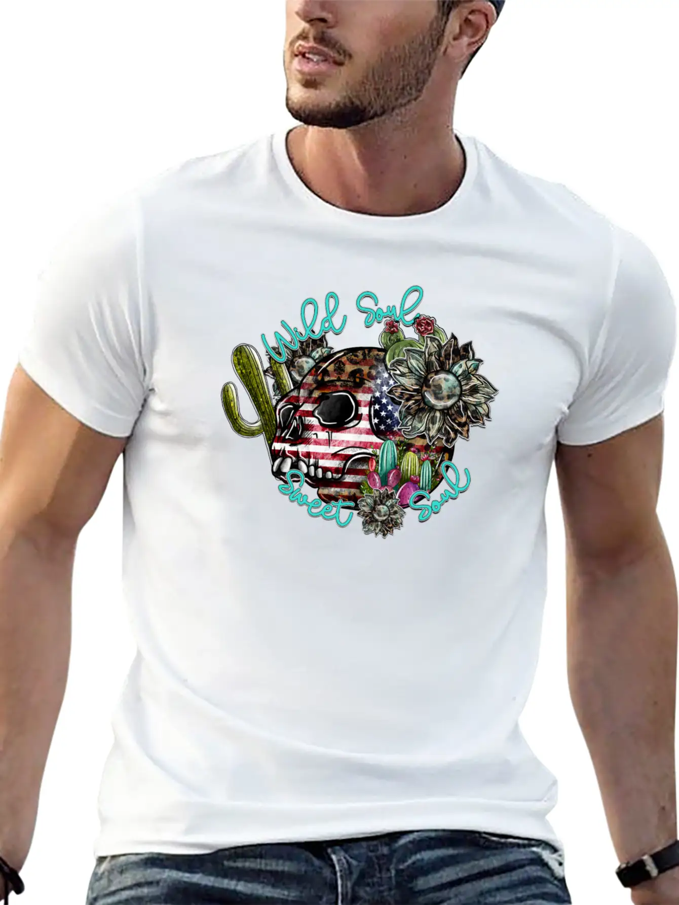Wild Soul Sweet Soul Basic Graphic T-Shirt – Daily Comfort In Soft Cotton