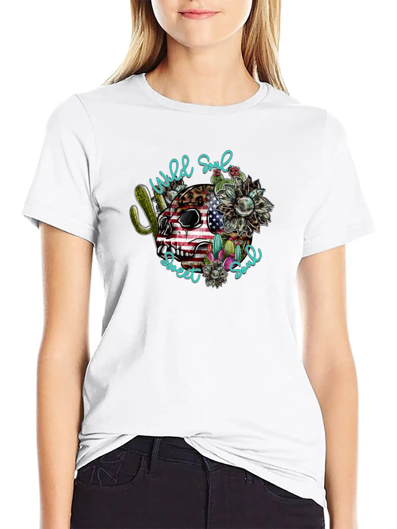 Wild Soul Sweet Soul Basic Graphic T-Shirt – Daily Comfort In Soft Cotton