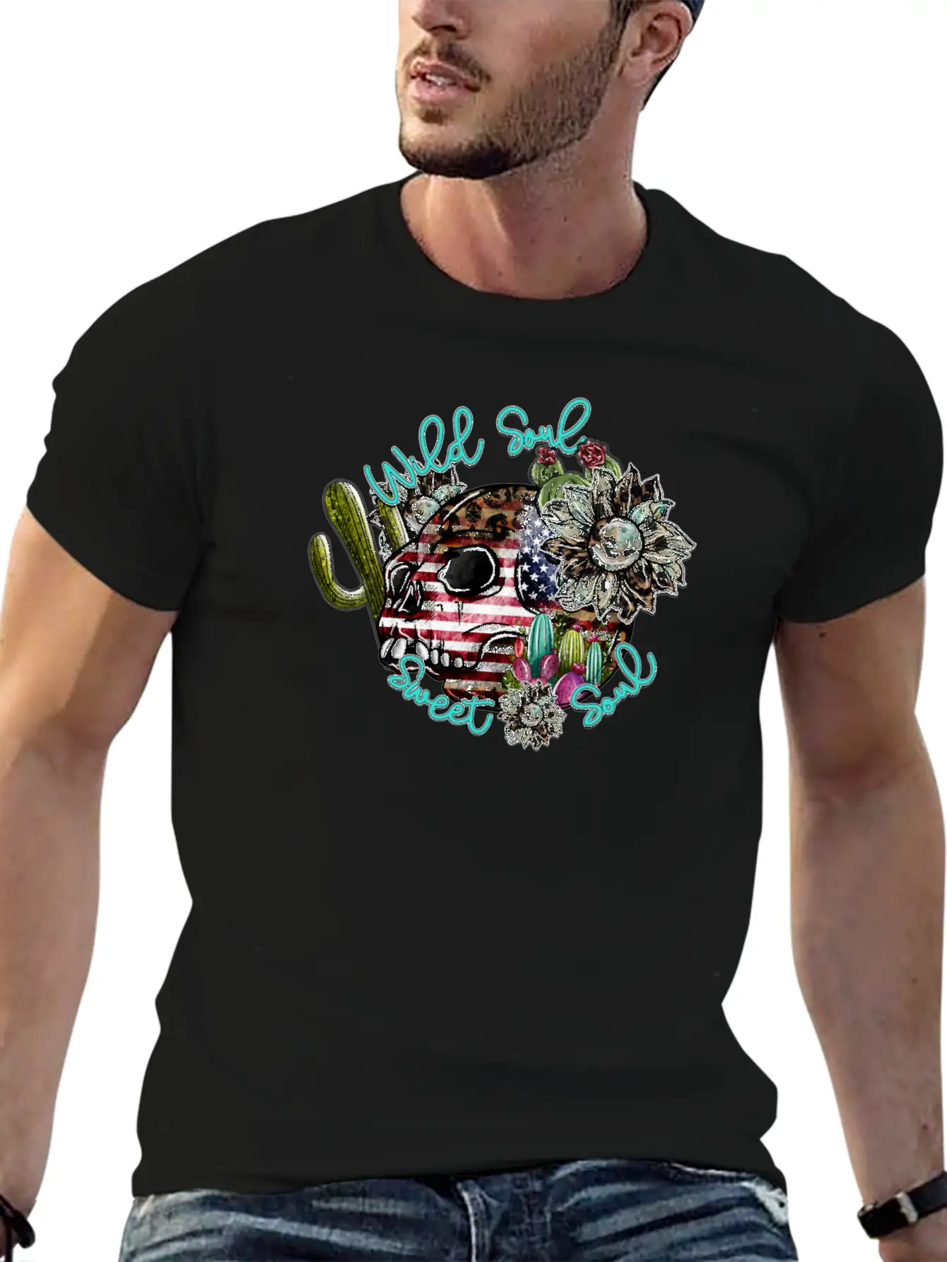 Wild Soul Sweet Soul Basic Graphic T-Shirt – Daily Comfort In Soft Cotton