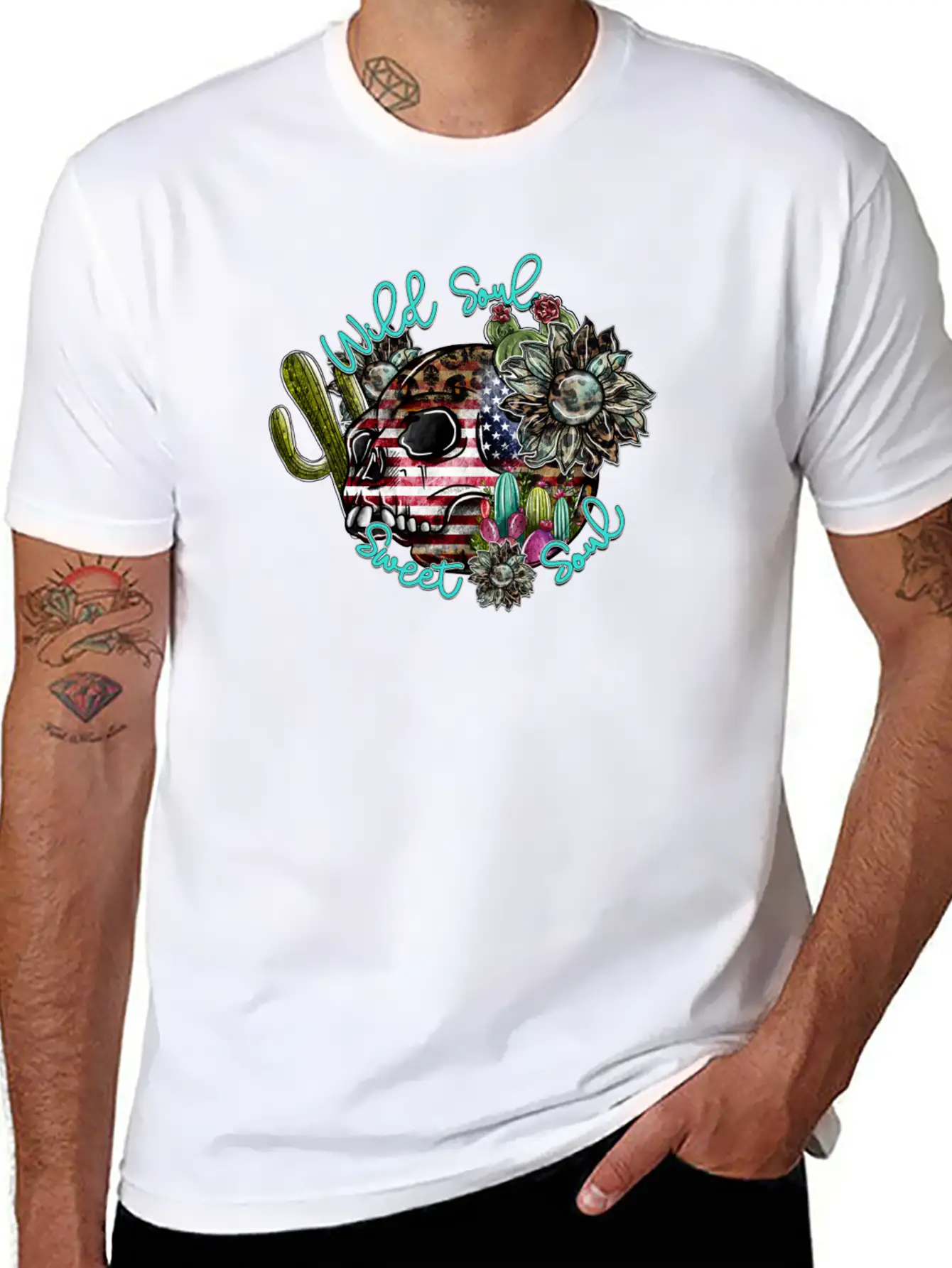 Wild Soul Sweet Soul Basic Graphic T-Shirt – Daily Comfort In Soft Cotton