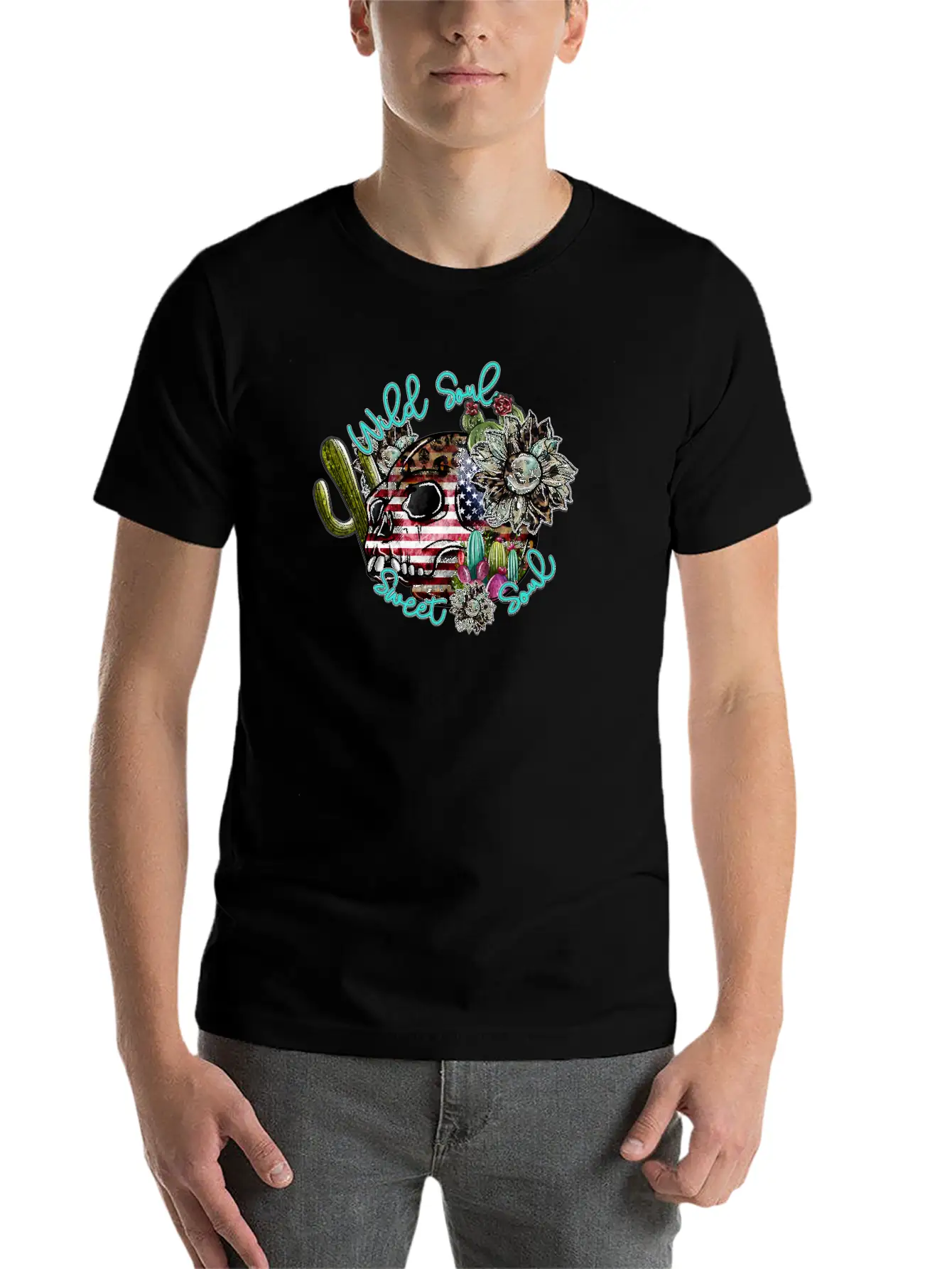 Wild Soul Sweet Soul Basic Graphic T-Shirt – Daily Comfort In Soft Cotton