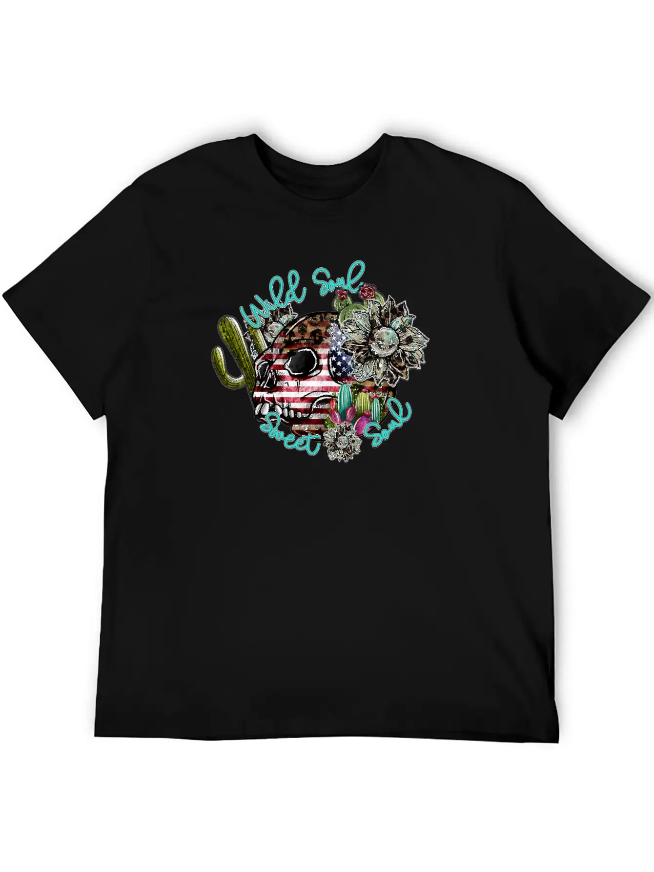 Wild Soul Sweet Soul Basic Graphic T-Shirt – Daily Comfort In Soft Cotton