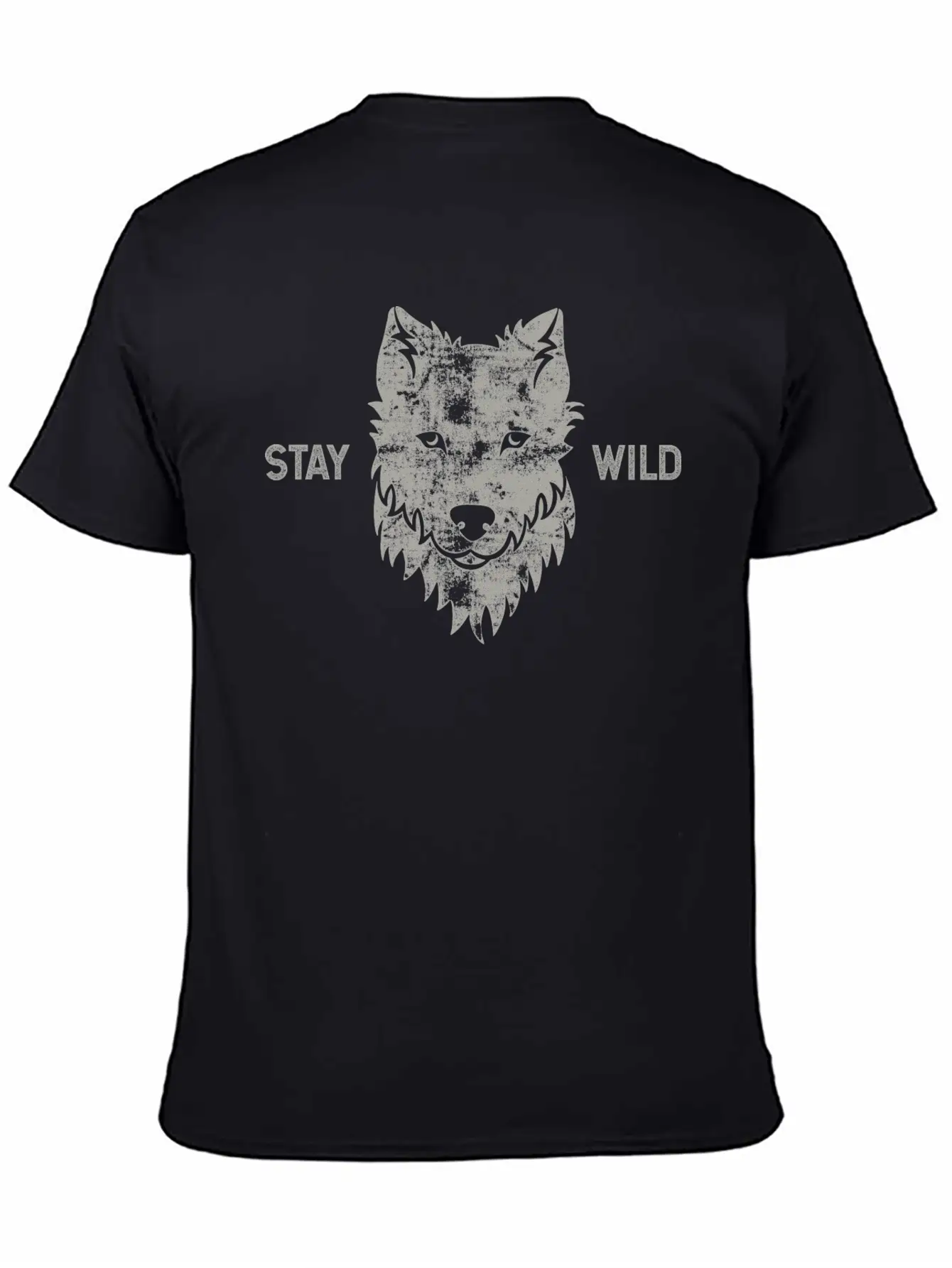 Wild Wolf Basic Graphic T-Shirt – Daily Comfort In Soft Cotton