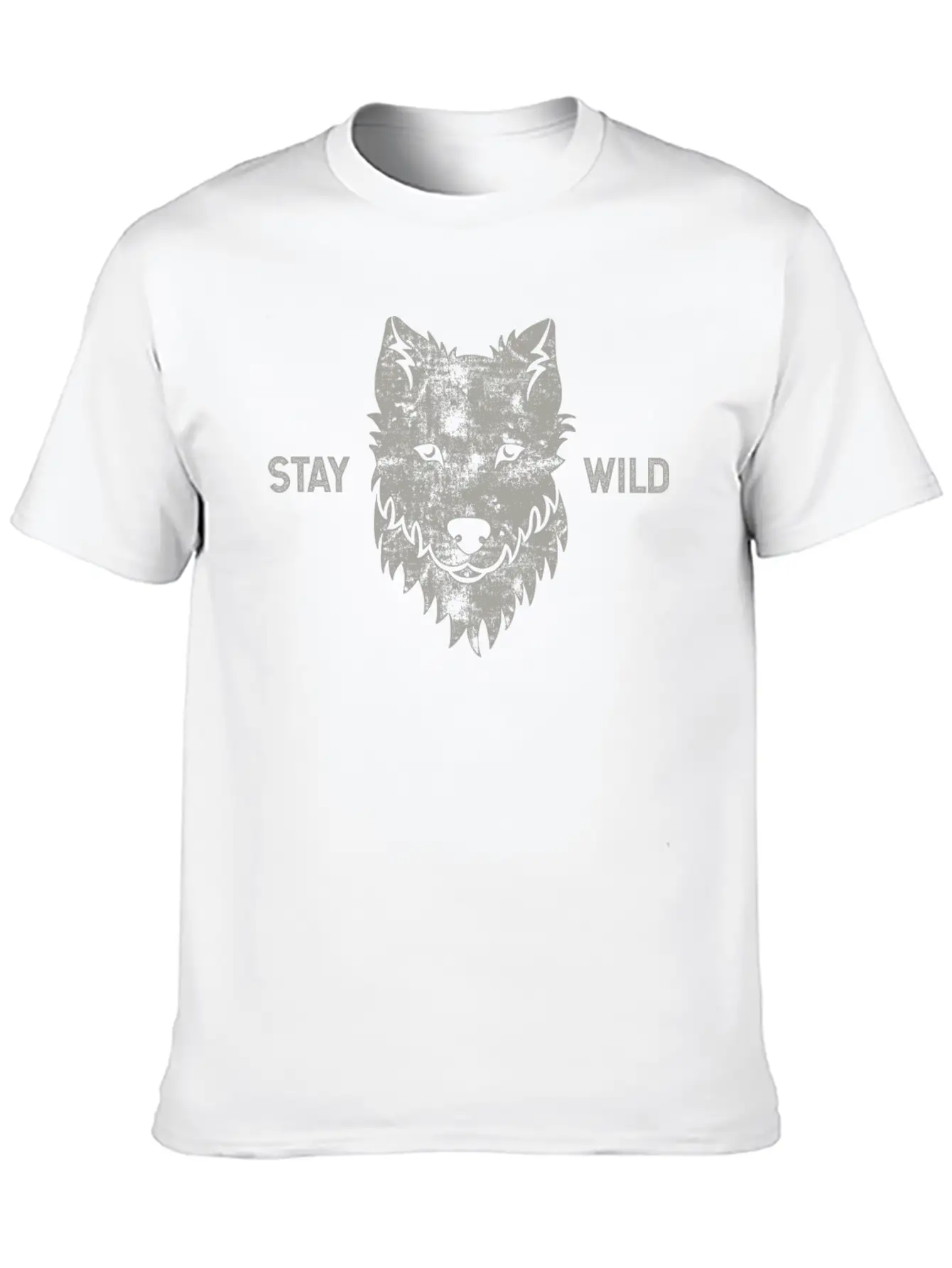 Wild Wolf Basic Graphic T-Shirt – Daily Comfort In Soft Cotton