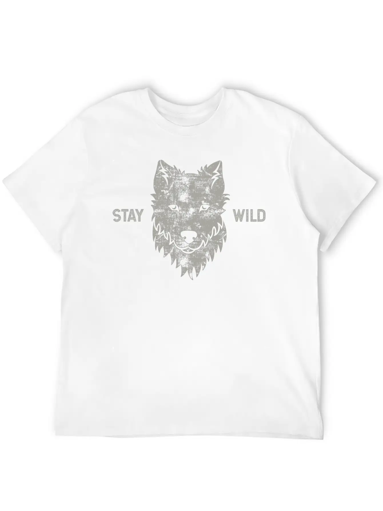 Wild Wolf Basic Graphic T-Shirt – Daily Comfort In Soft Cotton