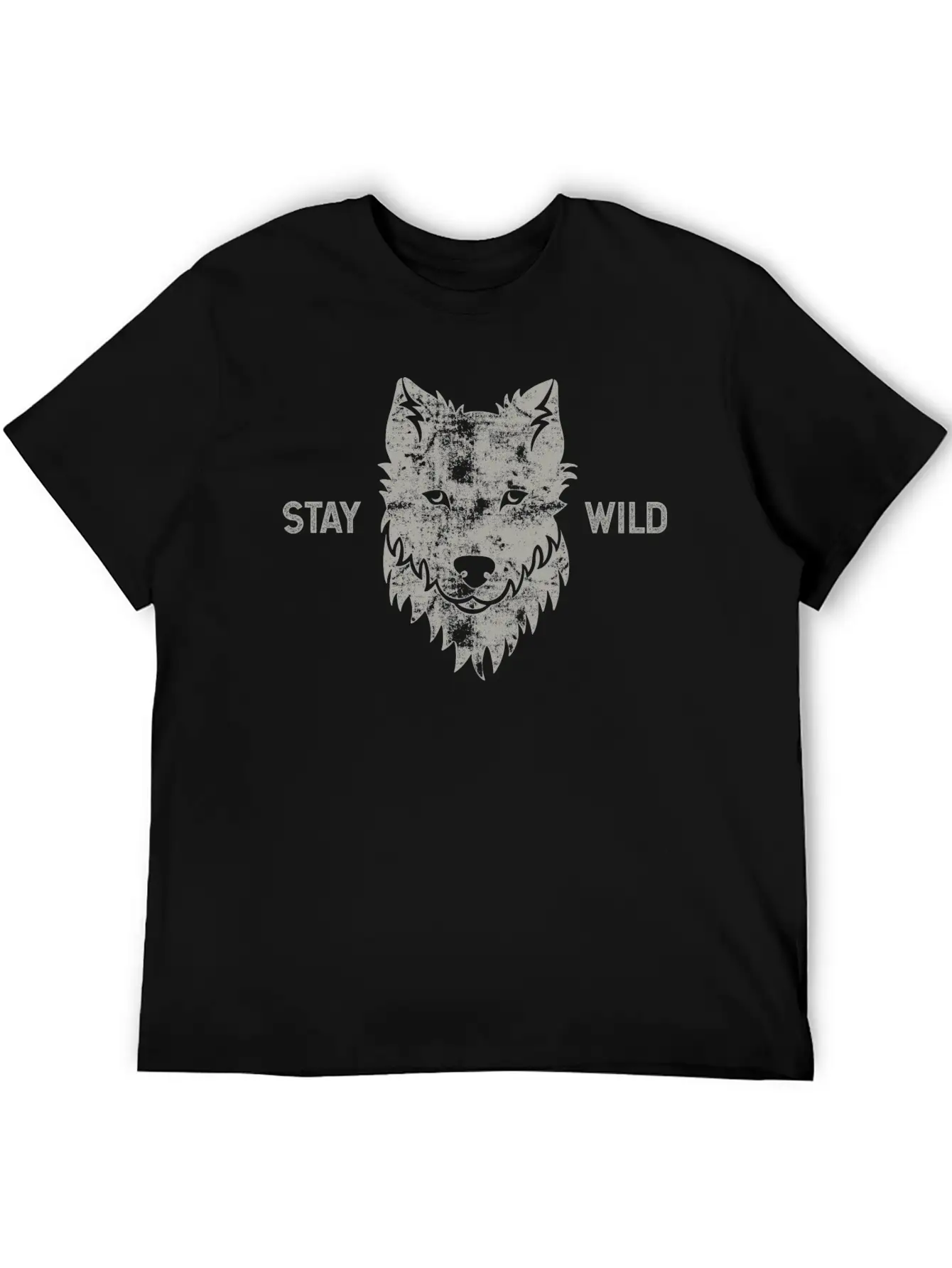 Wild Wolf Basic Graphic T-Shirt – Daily Comfort In Soft Cotton