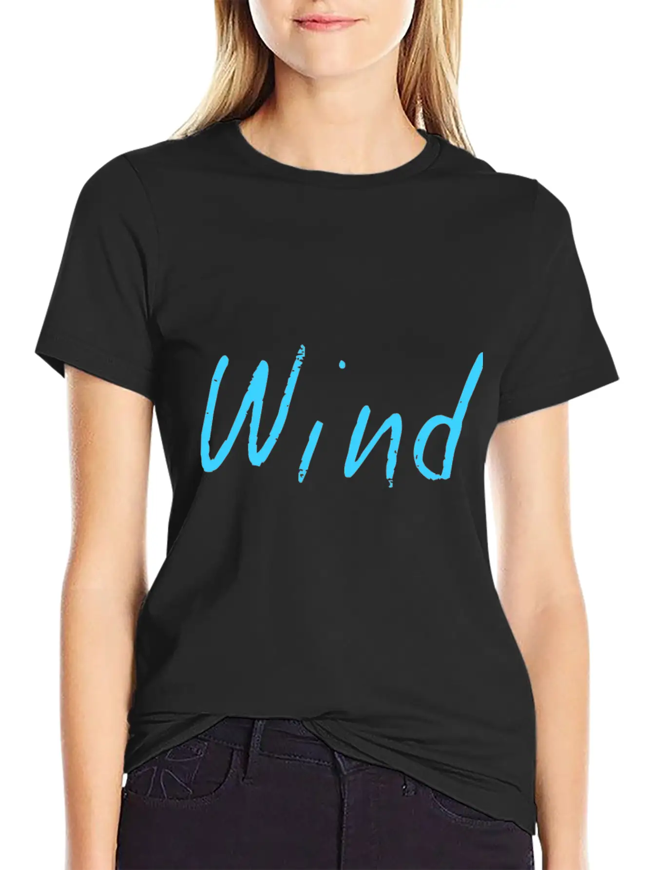 Wind Lightweight Cotton T-Shirt – Daily Comfort Graphic Shirt