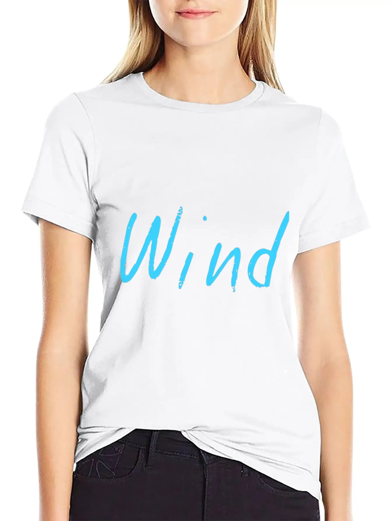 Wind Lightweight Cotton T-Shirt – Daily Comfort Graphic Shirt