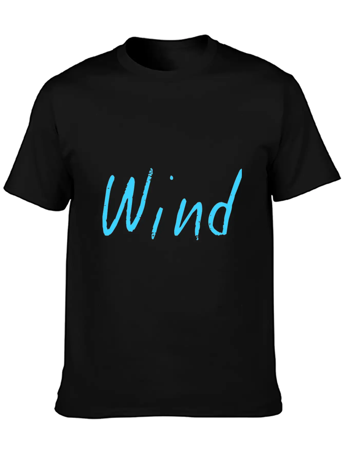 Wind Lightweight Cotton T-Shirt – Daily Comfort Graphic Shirt