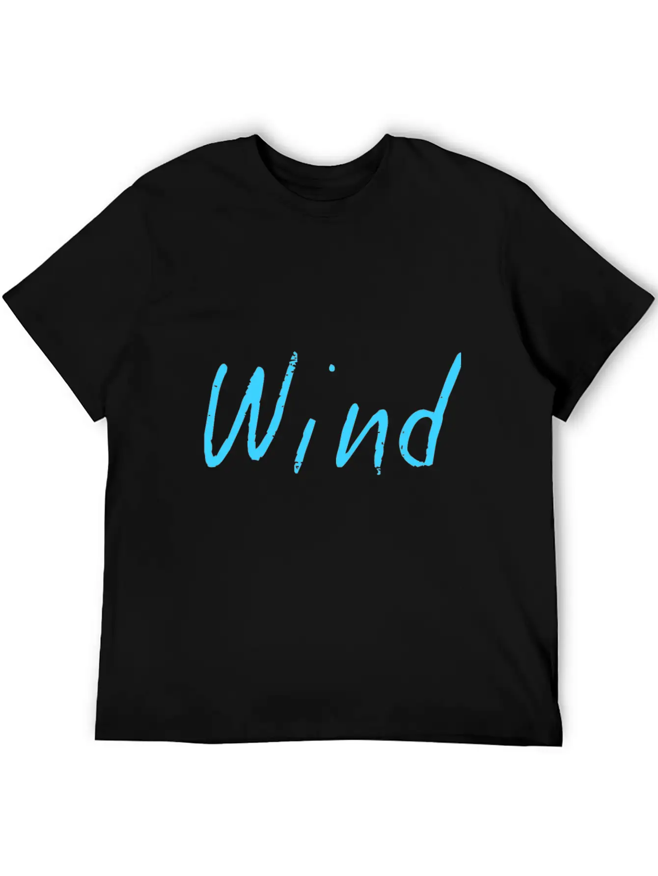 Wind Lightweight Cotton T-Shirt – Daily Comfort Graphic Shirt