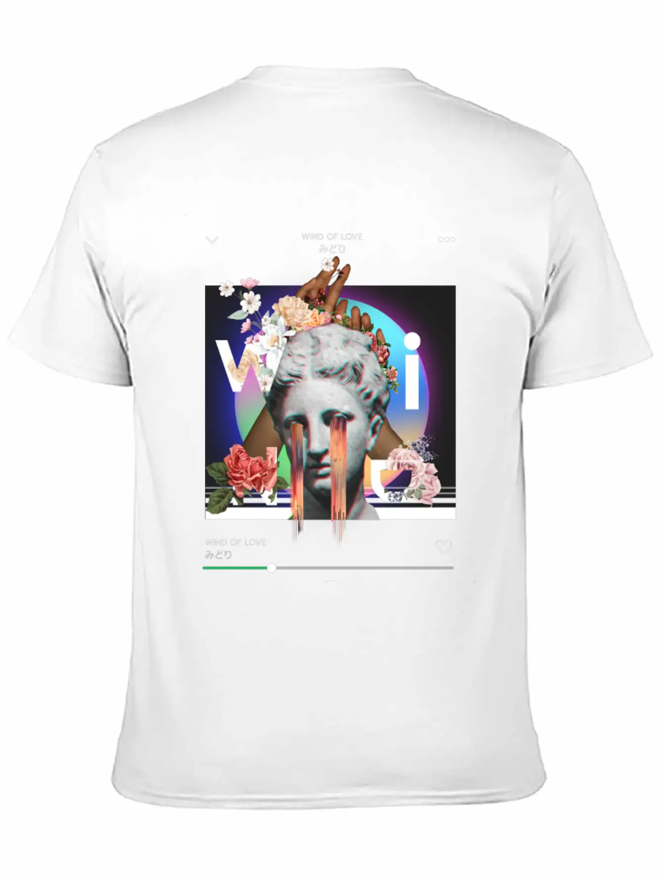 Wind Of Love Collage Art Soft Cotton Short Sleeve Tee – Unisex Wardrobe Staple