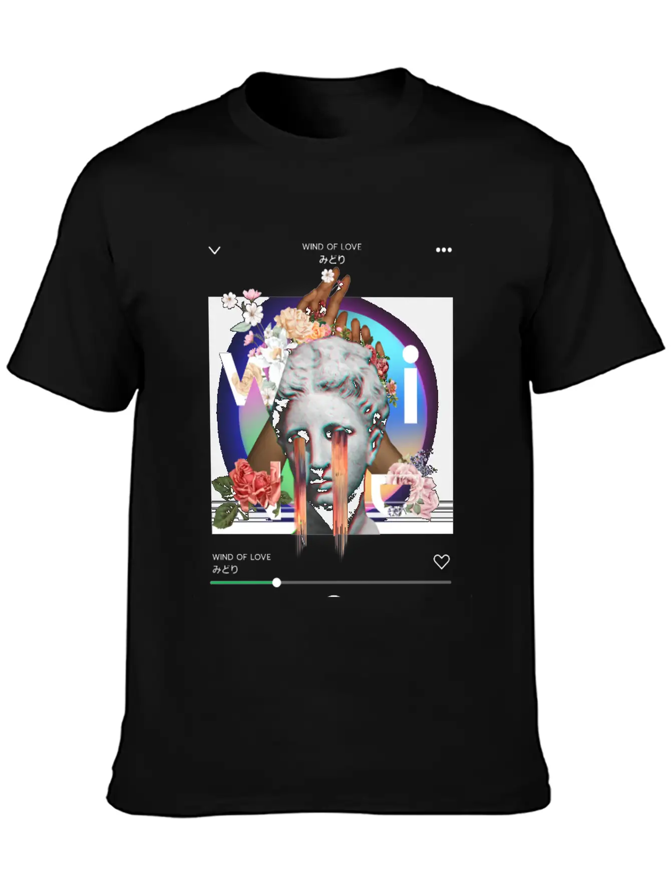 Wind Of Love Collage Art Soft Cotton Short Sleeve Tee – Unisex Wardrobe Staple