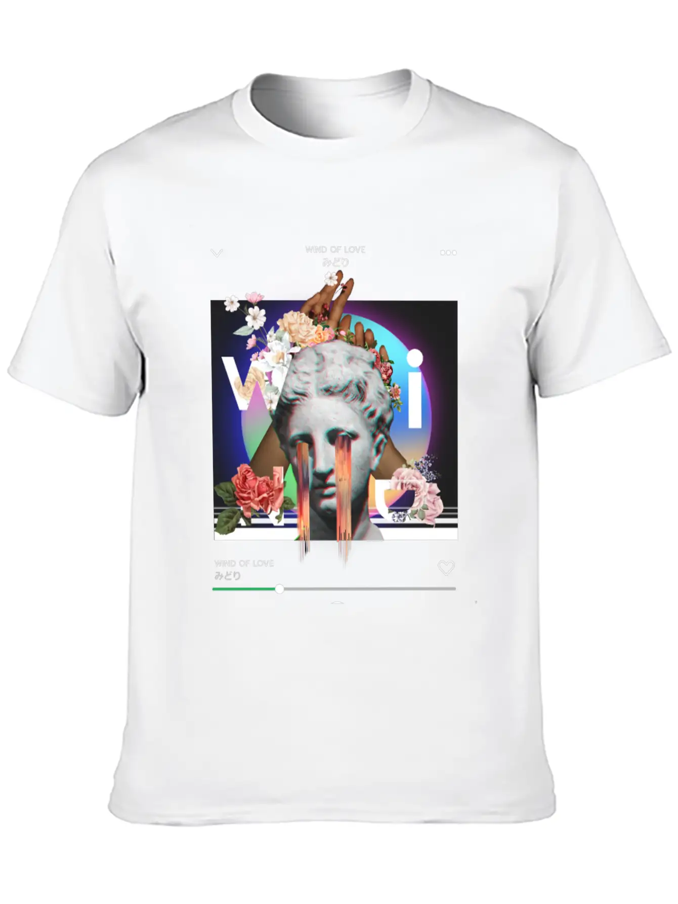 Wind Of Love Collage Art Soft Cotton Short Sleeve Tee – Unisex Wardrobe Staple
