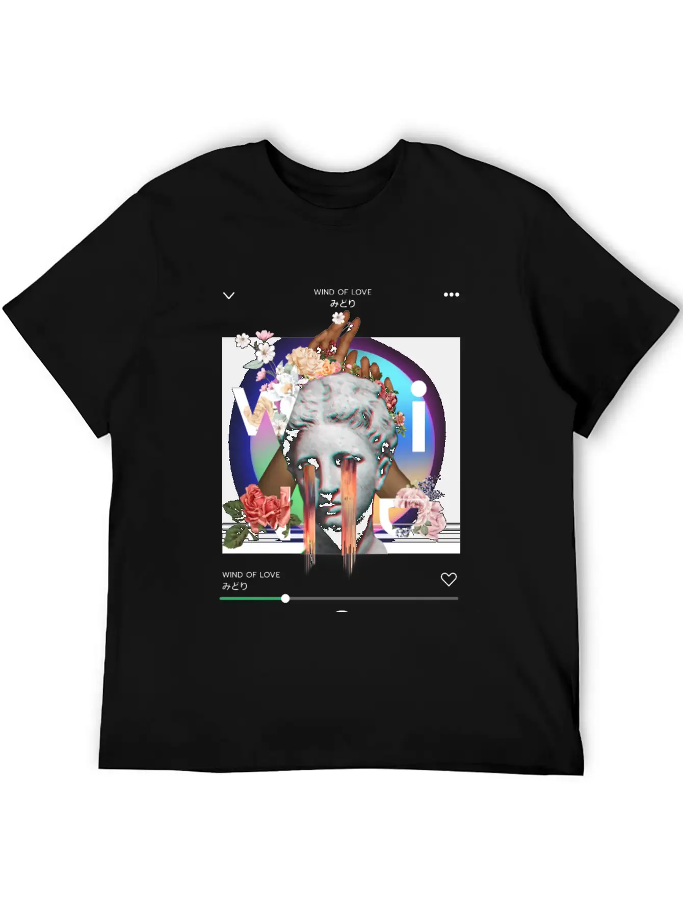 Wind Of Love Collage Art Soft Cotton Short Sleeve Tee – Unisex Wardrobe Staple