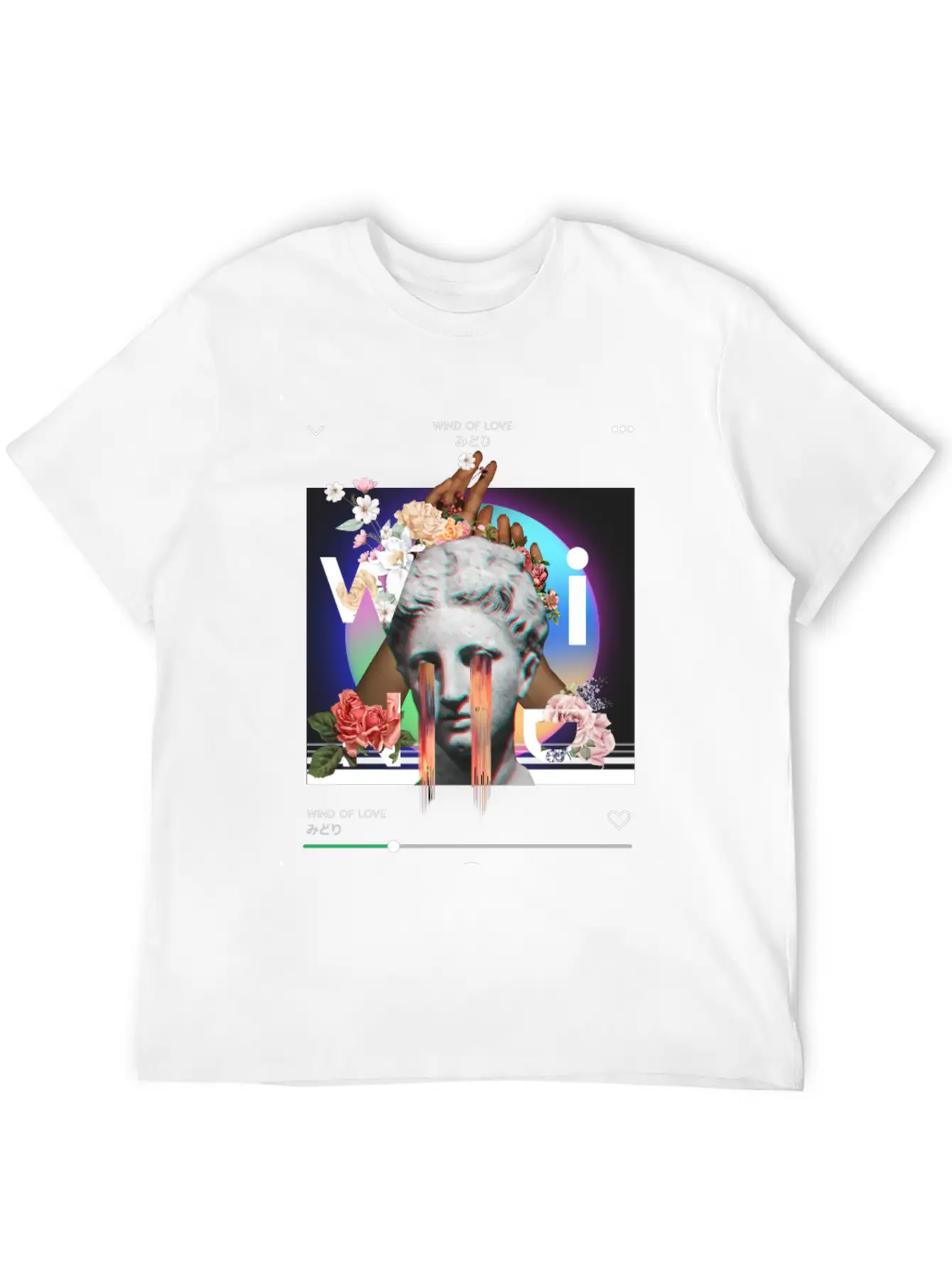 Wind Of Love Collage Art Soft Cotton Short Sleeve Tee – Unisex Wardrobe Staple