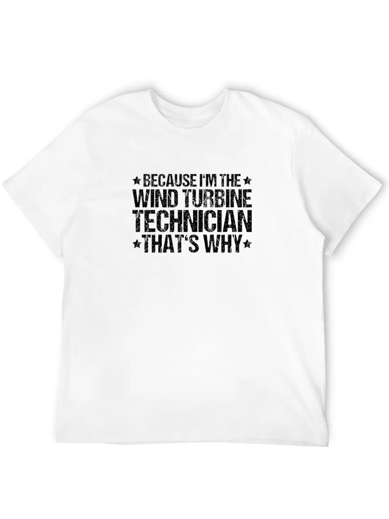 Wind Turbine Technician Wind Technician Wind Power Lightweight Cotton T-Shirt – Daily Comfort Graphic Shirt