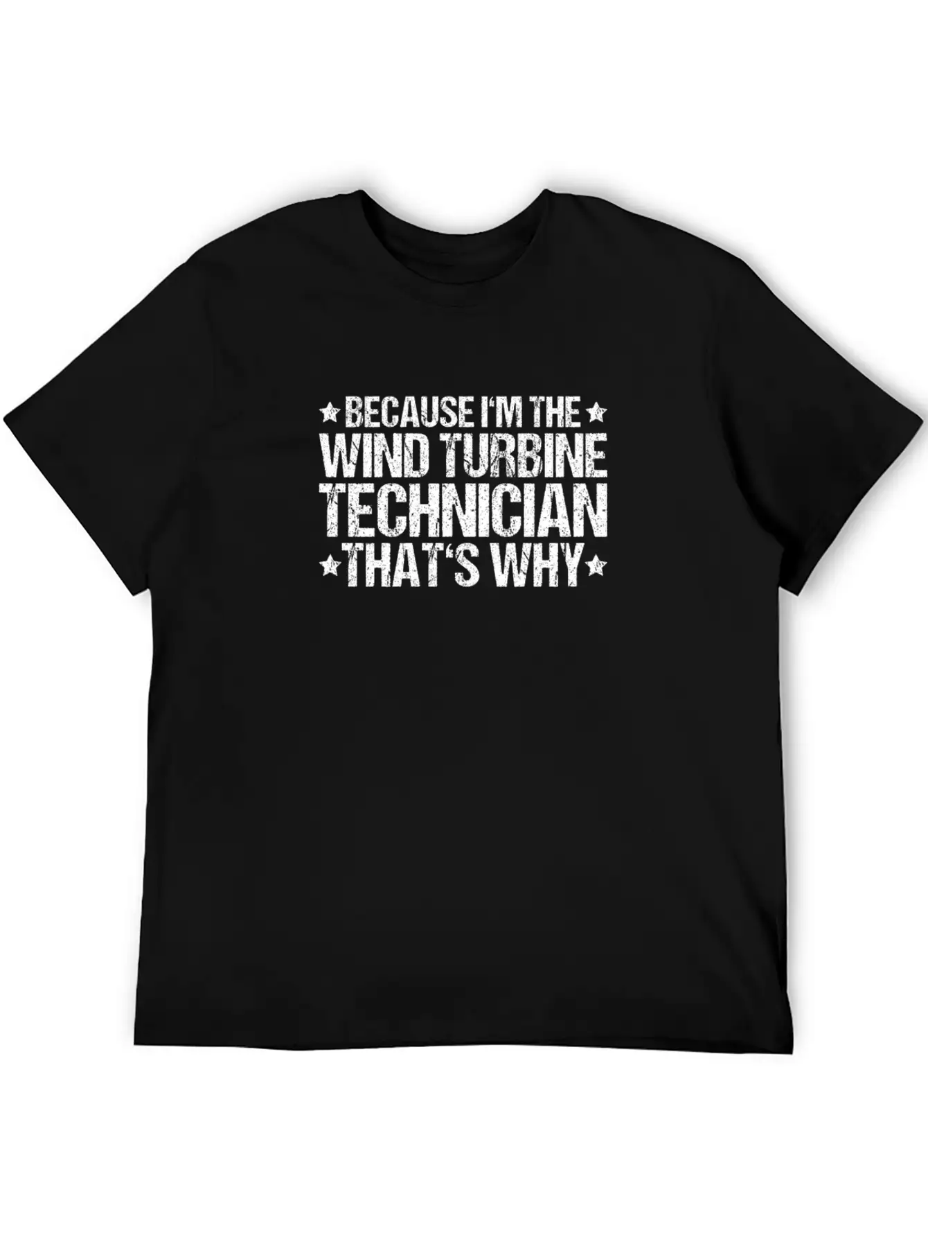 Wind Turbine Technician Wind Technician Wind Power Lightweight Cotton T-Shirt – Daily Comfort Graphic Shirt