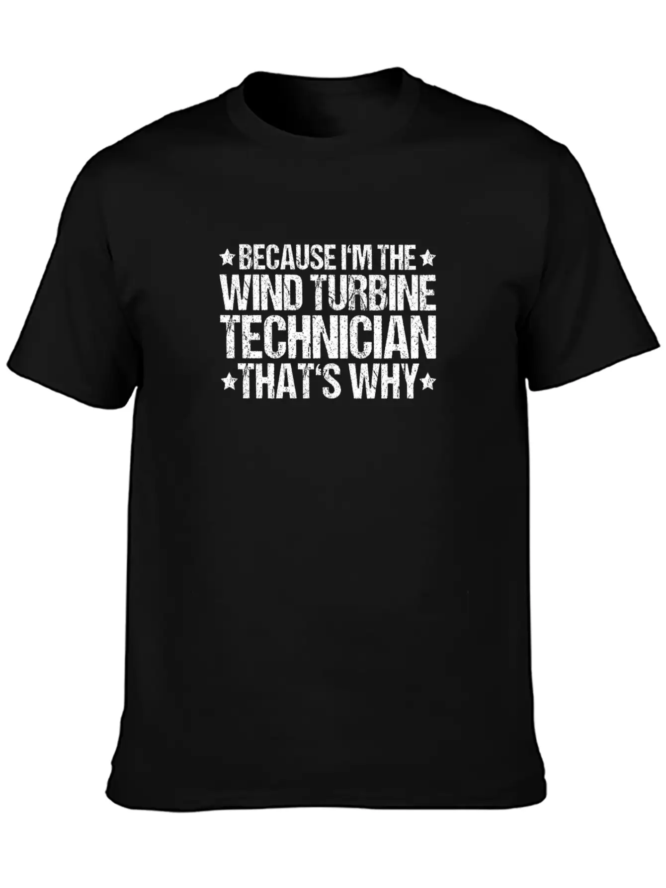 Wind Turbine Technician Wind Technician Wind Power Lightweight Cotton T-Shirt – Daily Comfort Graphic Shirt