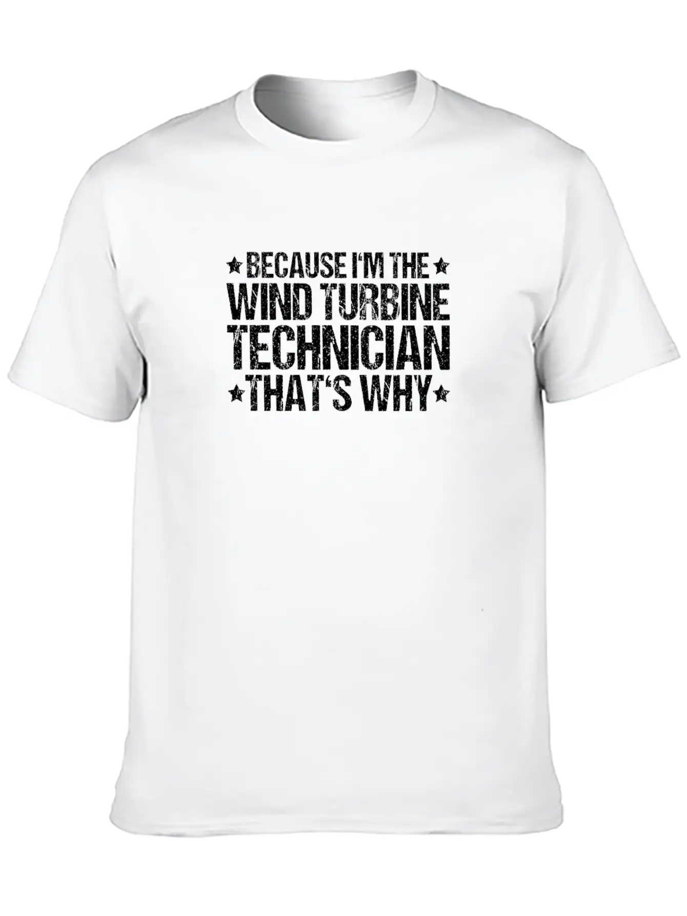 Wind Turbine Technician Wind Technician Wind Power Lightweight Cotton T-Shirt – Daily Comfort Graphic Shirt