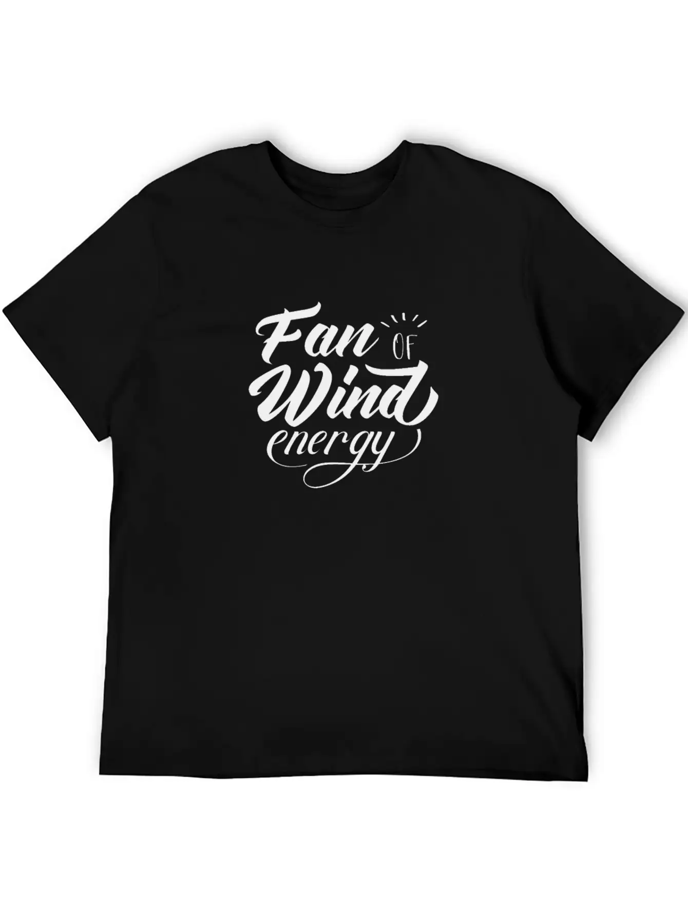 Windmill Wind Power Wind Energy Renewable Green Essential Cotton Tee For Daily Outfits – Unisex Style