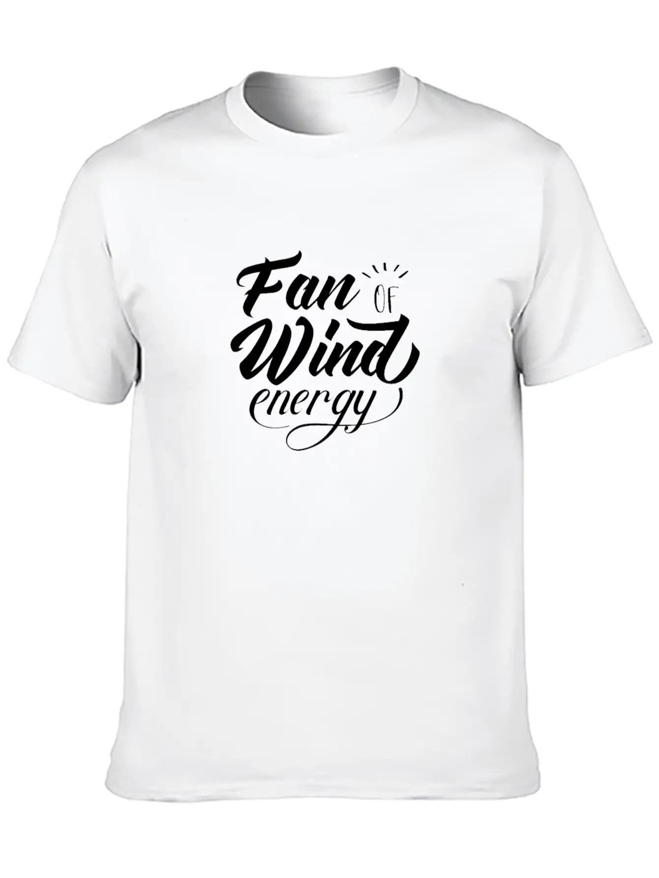 Windmill Wind Power Wind Energy Renewable Green Essential Cotton Tee For Daily Outfits – Unisex Style