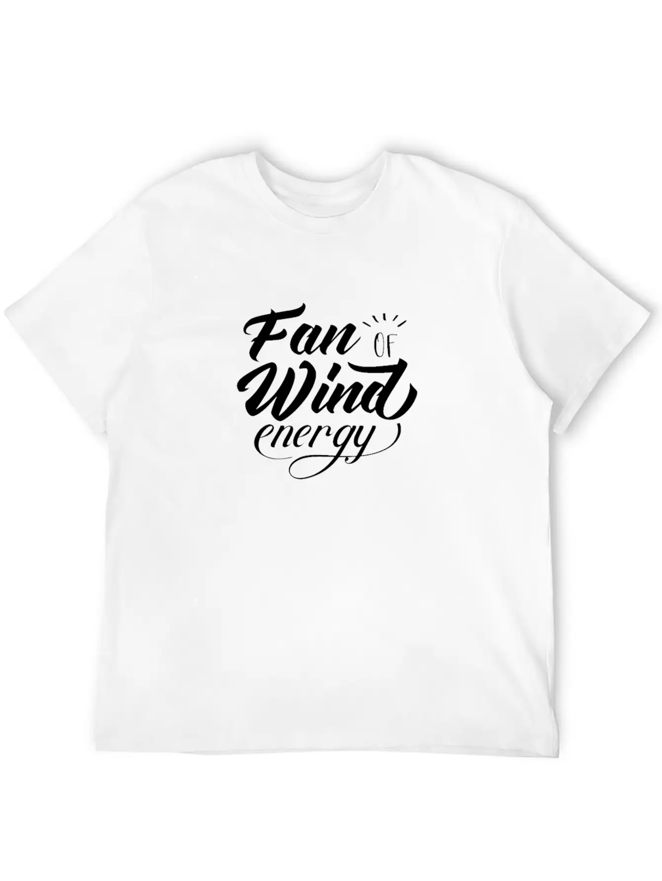 Windmill Wind Power Wind Energy Renewable Green Essential Cotton Tee For Daily Outfits – Unisex Style